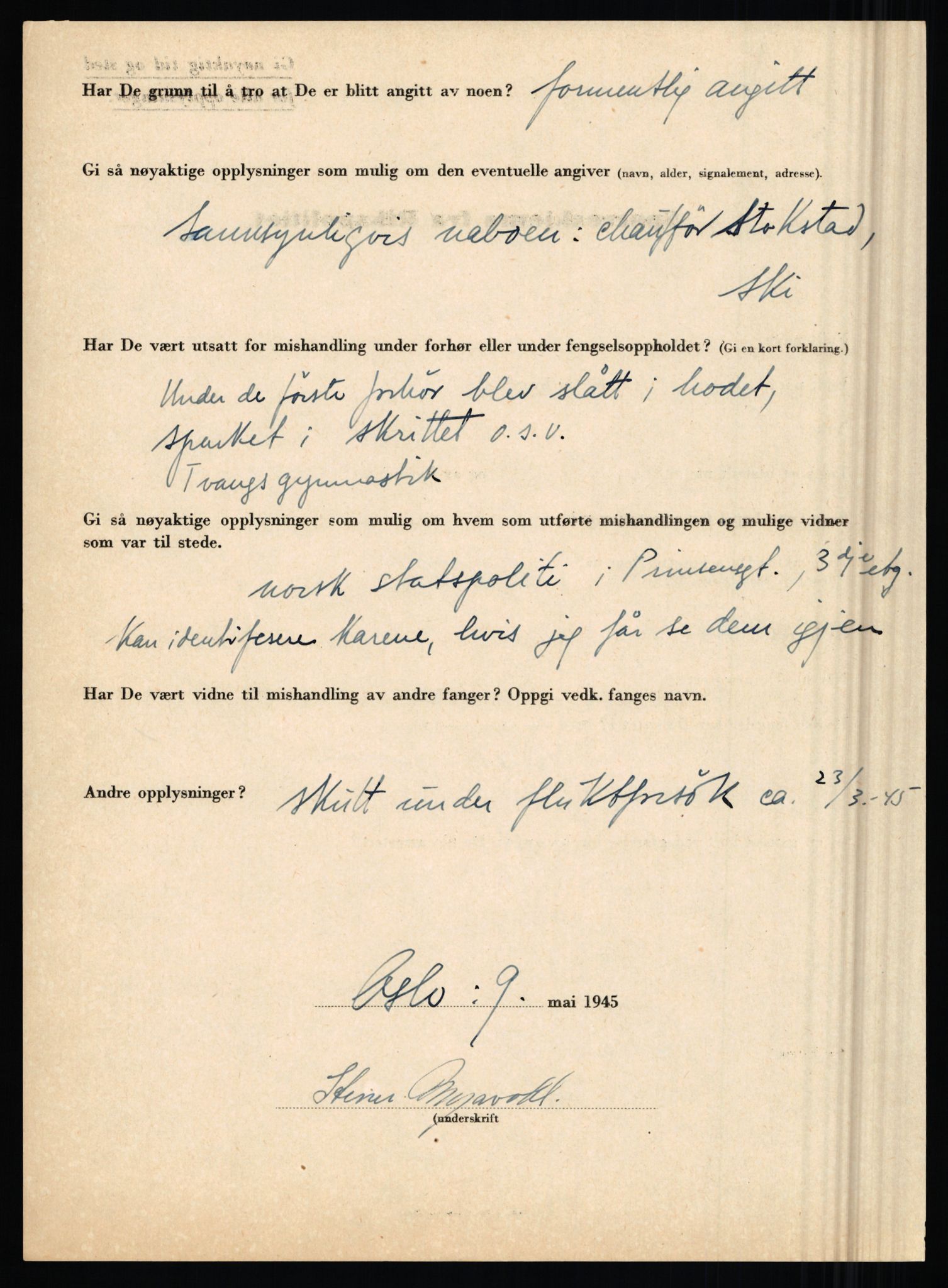 Rikspolitisjefen, AV/RA-S-1560/L/L0012: Mogensen, Øivind - Noraas, Lars, 1940-1945, s. 289