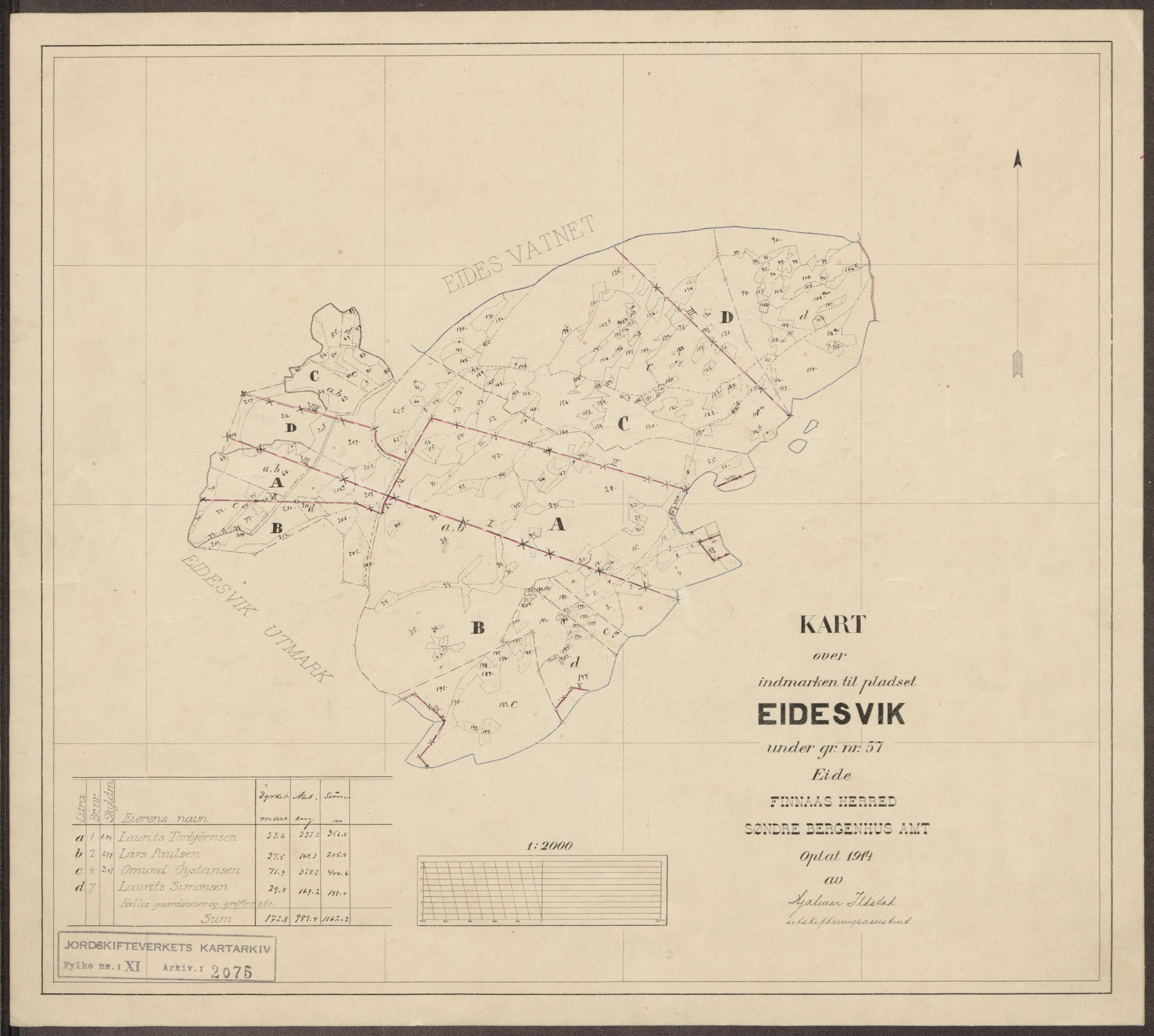 Jordskifteverkets kartarkiv, AV/RA-S-3929/T, 1859-1988, s. 2270