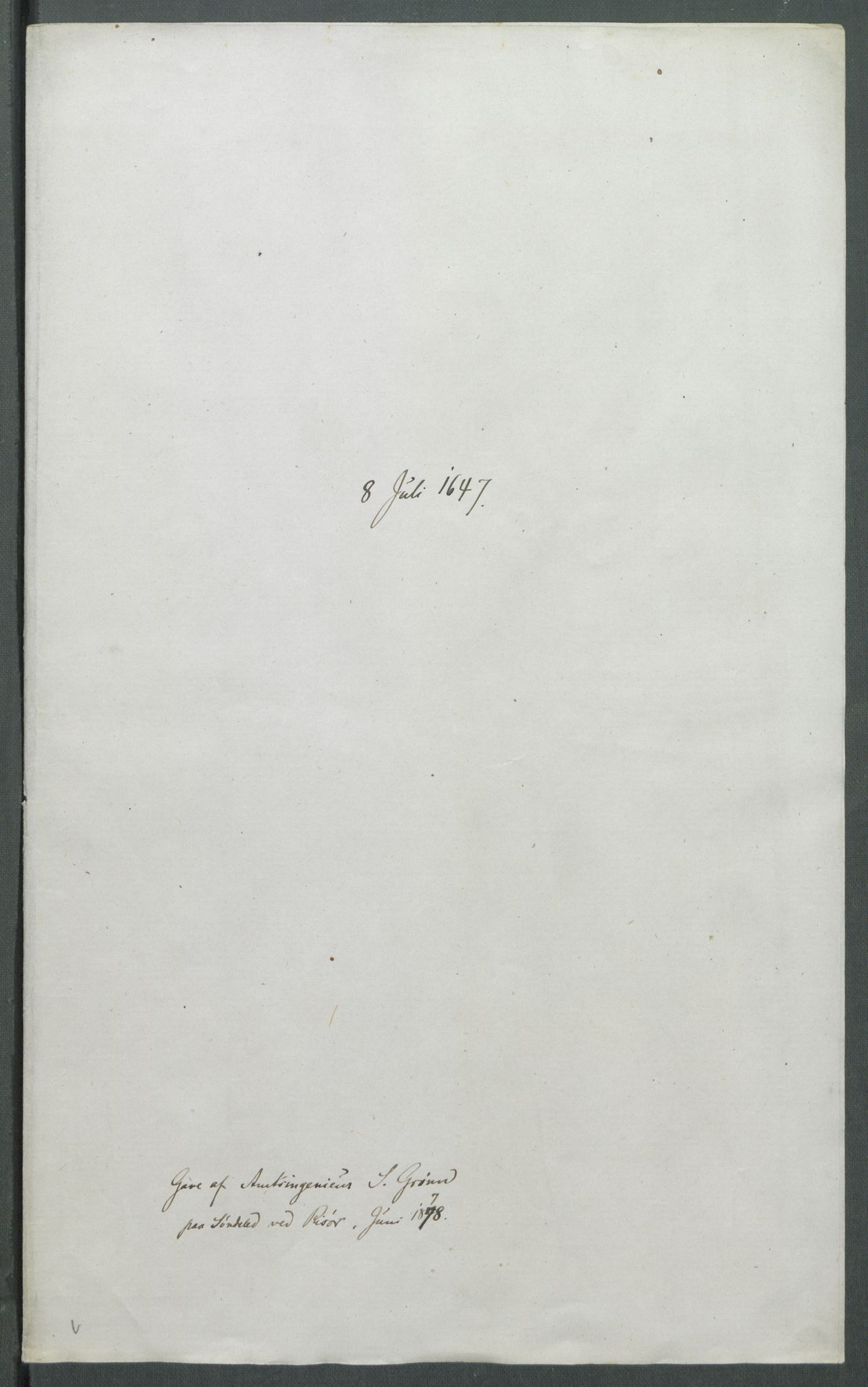Riksarkivets diplomsamling, AV/RA-EA-5965/F02/L0160: Dokumenter, 1647, s. 44