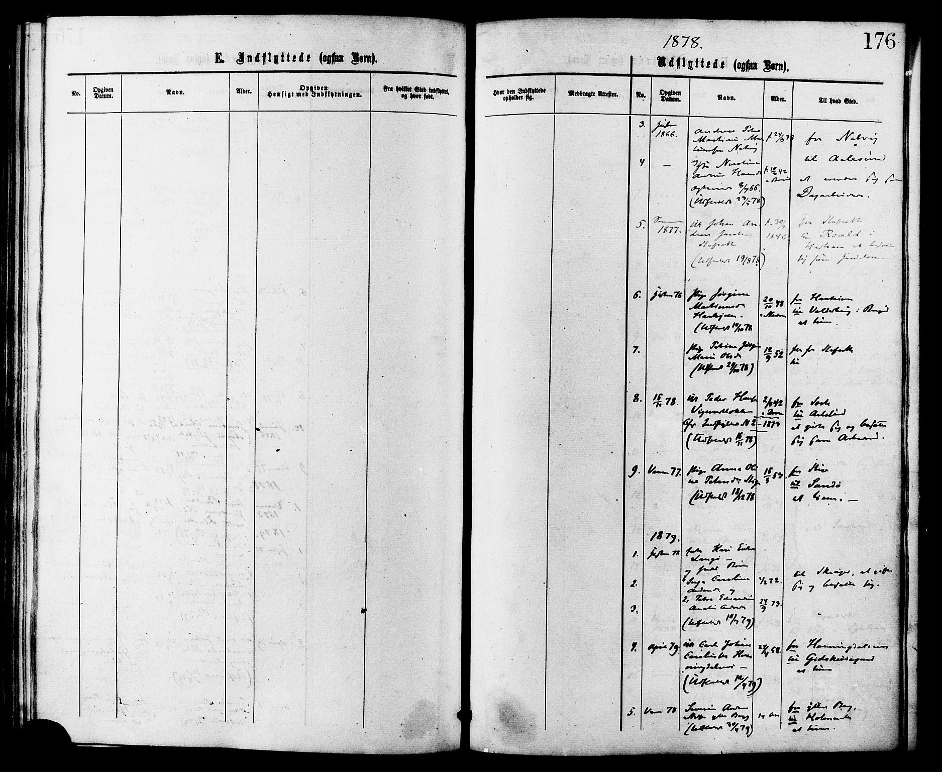 Ministerialprotokoller, klokkerbøker og fødselsregistre - Møre og Romsdal, AV/SAT-A-1454/524/L0355: Ministerialbok nr. 524A07, 1864-1879, s. 176
