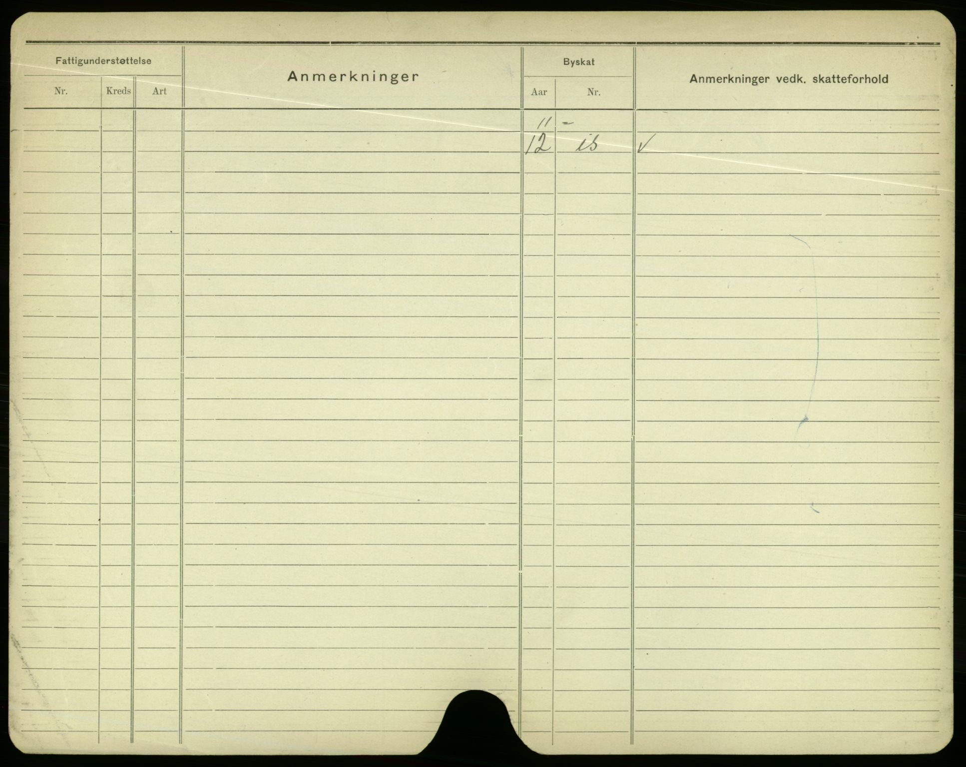 Oslo folkeregister, Registerkort, AV/SAO-A-11715/F/Fa/Fac/L0003: Menn, 1906-1914, s. 1156b