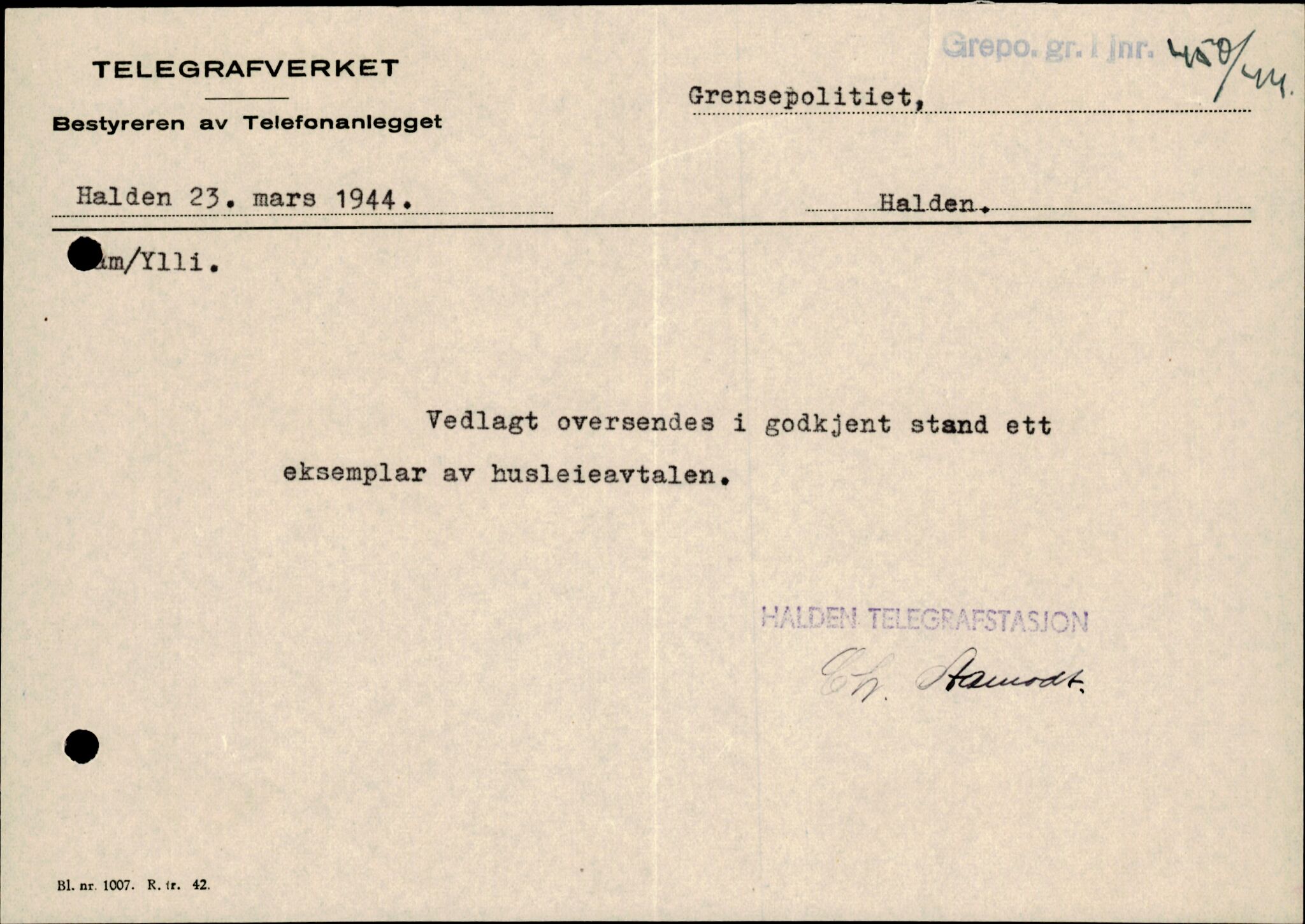 Forsvarets Overkommando. 2 kontor. Arkiv 11.4. Spredte tyske arkivsaker, AV/RA-RAFA-7031/D/Dar/Darc/L0006: BdSN, 1942-1945, s. 1496