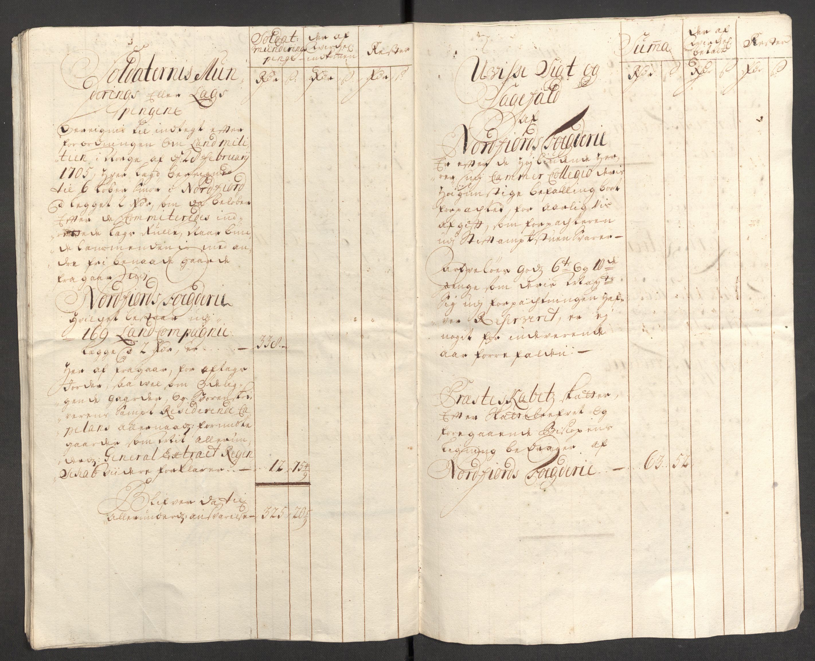 Rentekammeret inntil 1814, Reviderte regnskaper, Fogderegnskap, AV/RA-EA-4092/R53/L3431: Fogderegnskap Sunn- og Nordfjord, 1708, s. 43