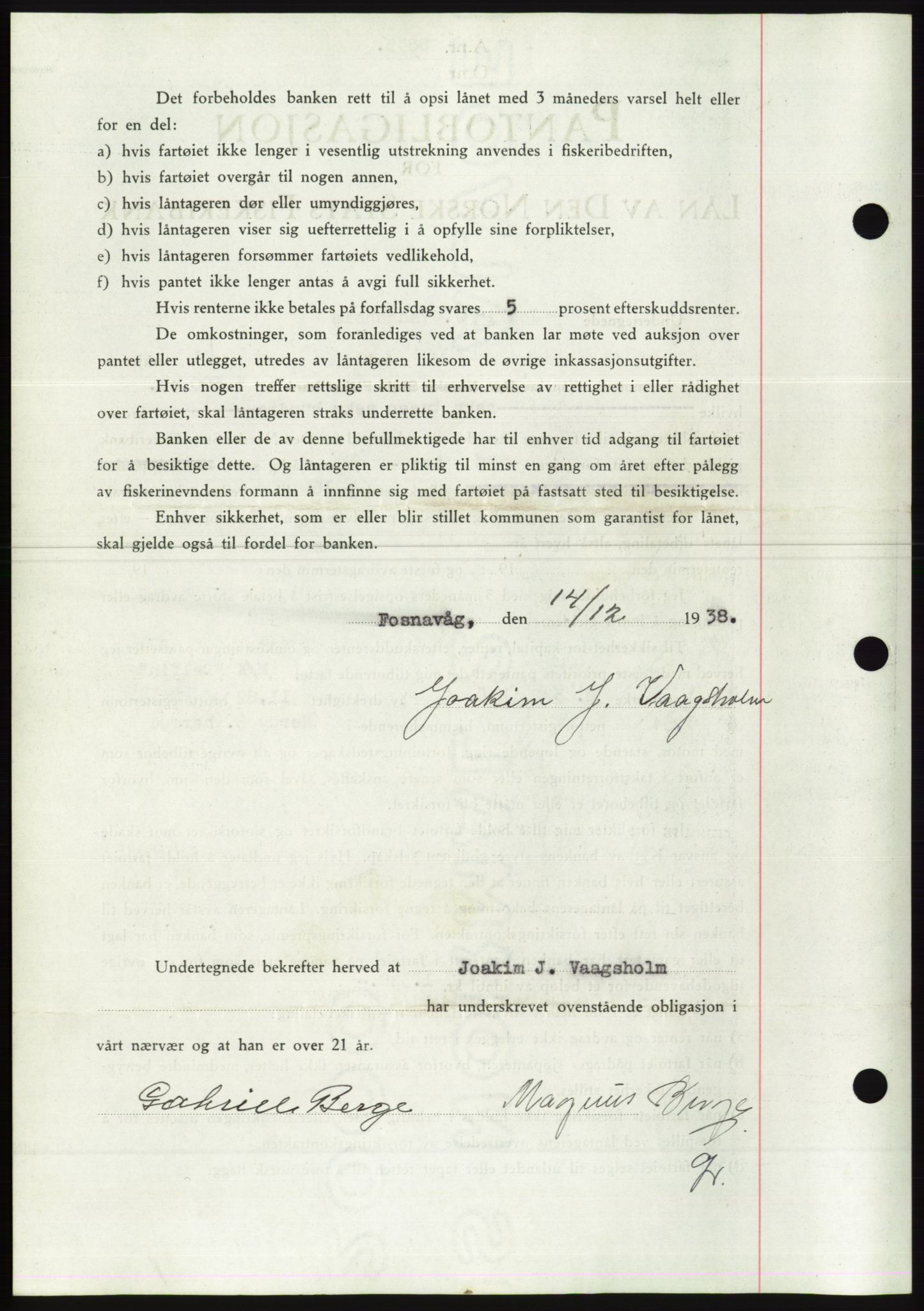 Søre Sunnmøre sorenskriveri, AV/SAT-A-4122/1/2/2C/L0067: Pantebok nr. 61, 1938-1939, Dagboknr: 1777/1938