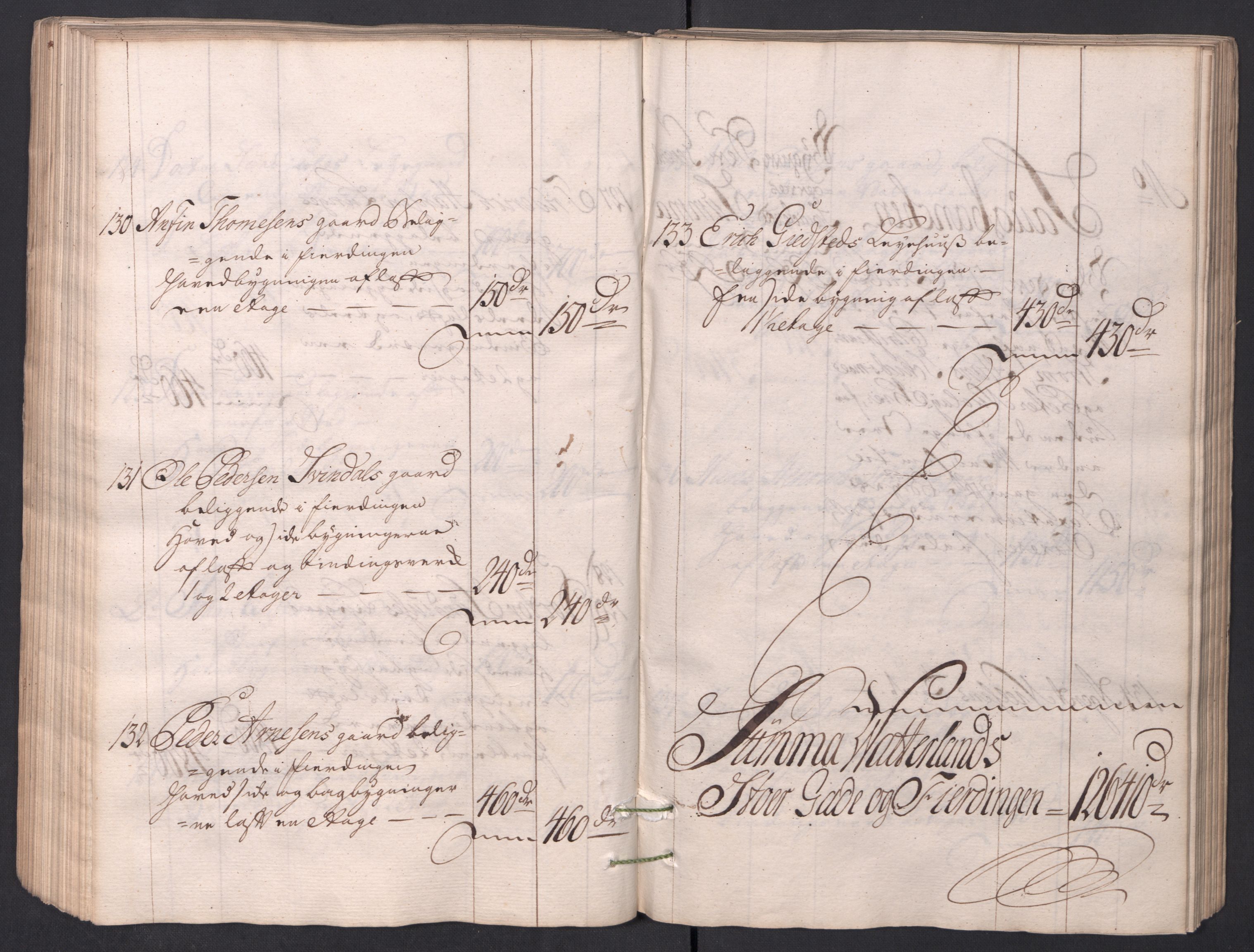 Kristiania stiftamt, AV/SAO-A-10386/I/Ia/L0001/0002: Branntakster / Christiania, 1766-1767