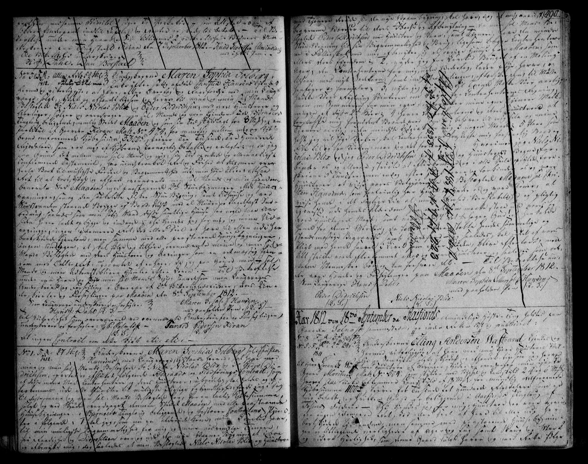 Fosen sorenskriveri, SAT/A-1107/1/2/2C/L0006: Pantebok nr. 4B, 1810-1822, s. 490
