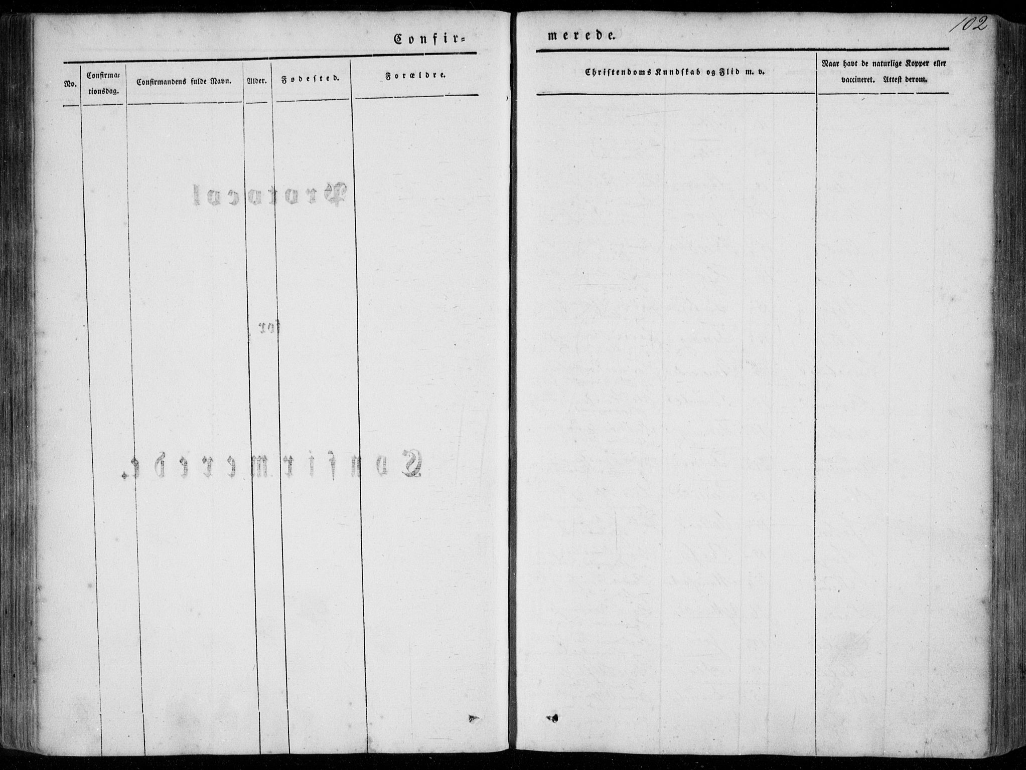 Stryn Sokneprestembete, AV/SAB-A-82501: Ministerialbok nr. A 2, 1844-1861, s. 102