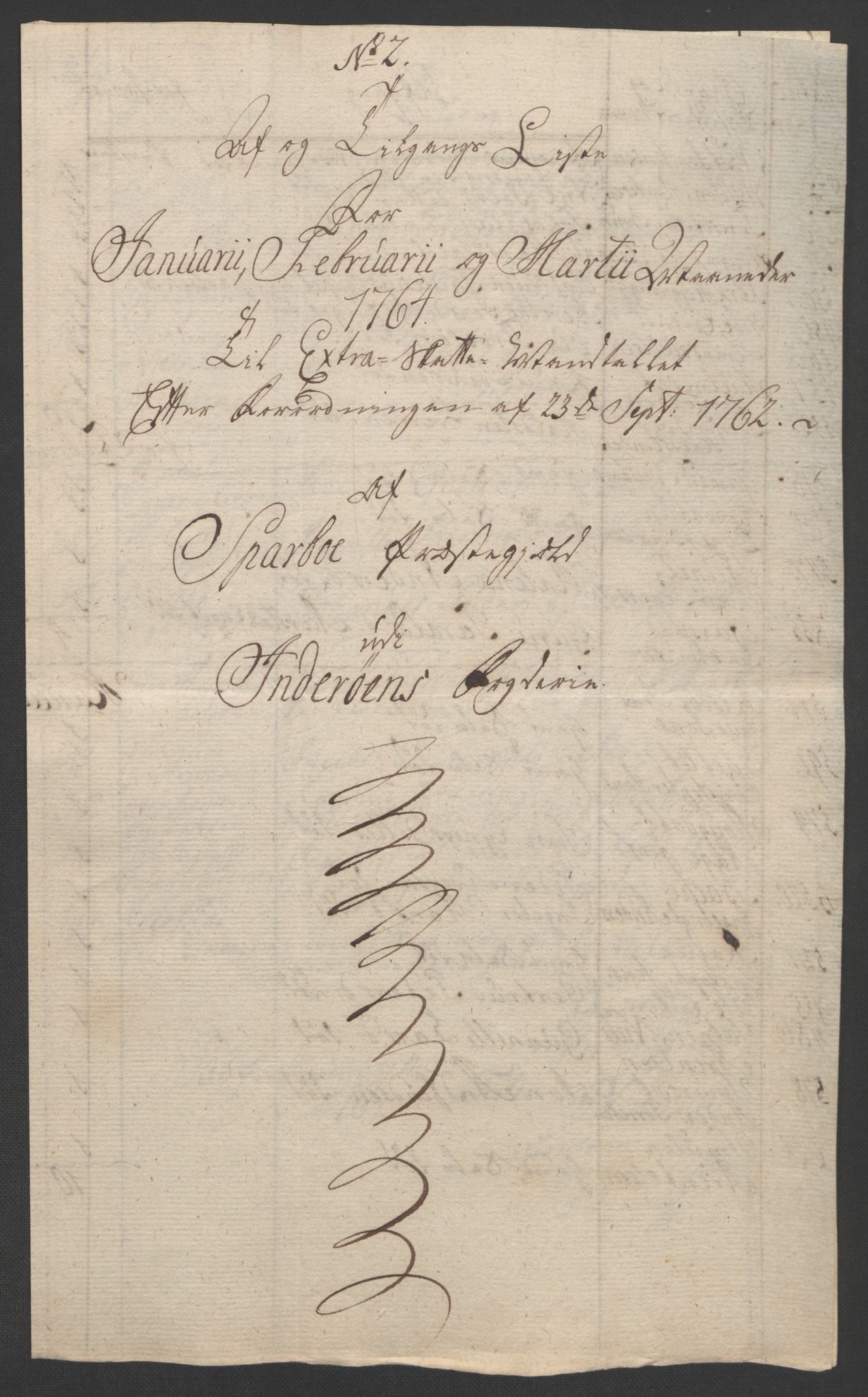 Rentekammeret inntil 1814, Realistisk ordnet avdeling, AV/RA-EA-4070/Ol/L0020/0003: [Gg 10]: Ekstraskatten, 23.09.1762. Romsdal, Strinda, Selbu, Inderøy. / Inderøy, 1762-1764, s. 121