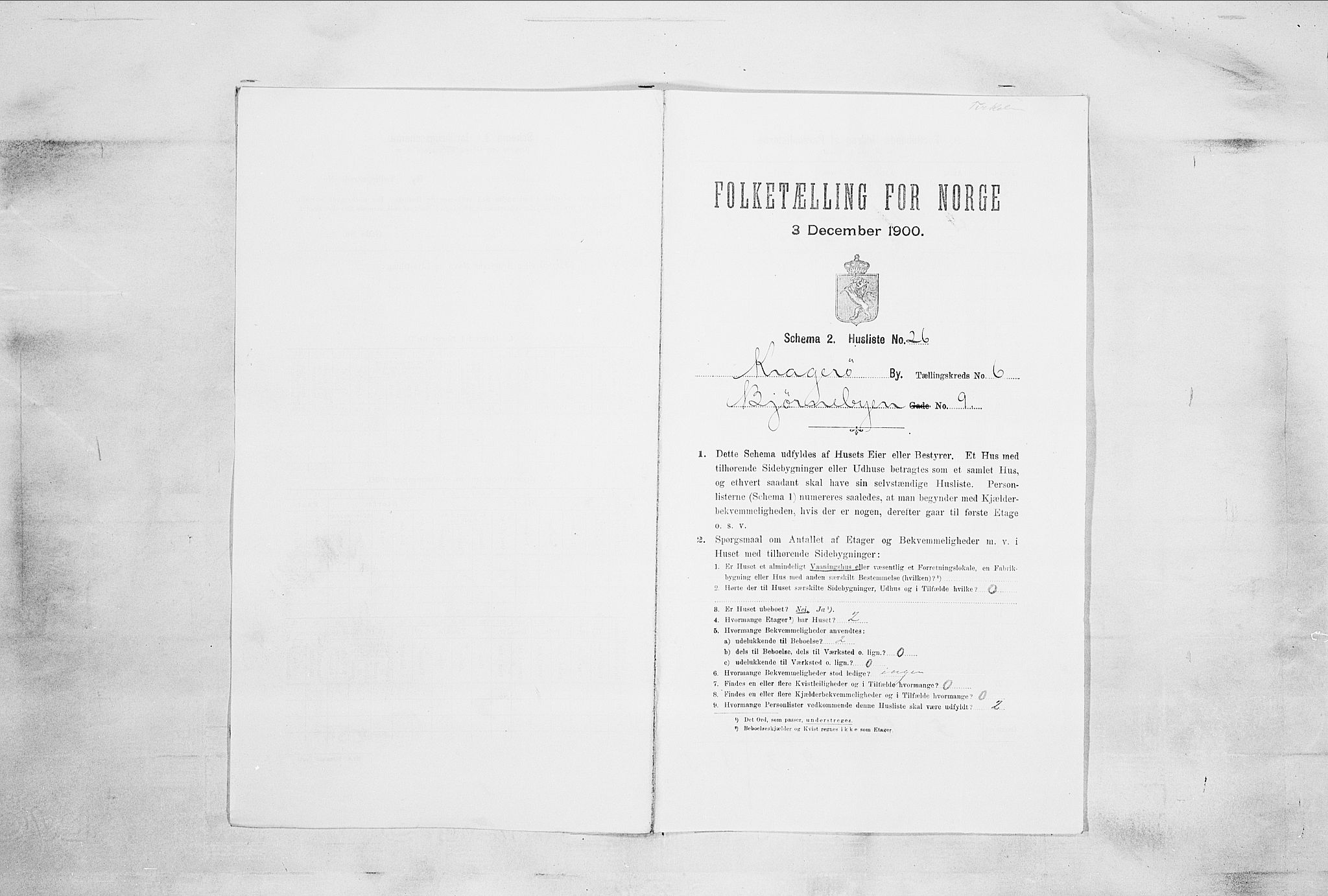 SAKO, Folketelling 1900 for 0801 Kragerø kjøpstad, 1900, s. 837