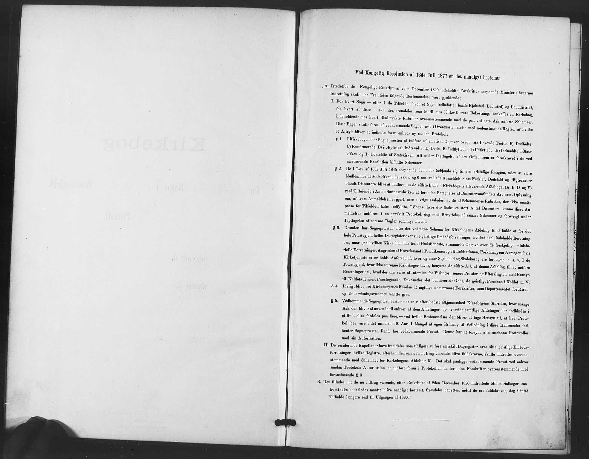Trefoldighet prestekontor Kirkebøker, SAO/A-10882/I/Ia/L0005: Dagregister nr. 5, 1890-1905