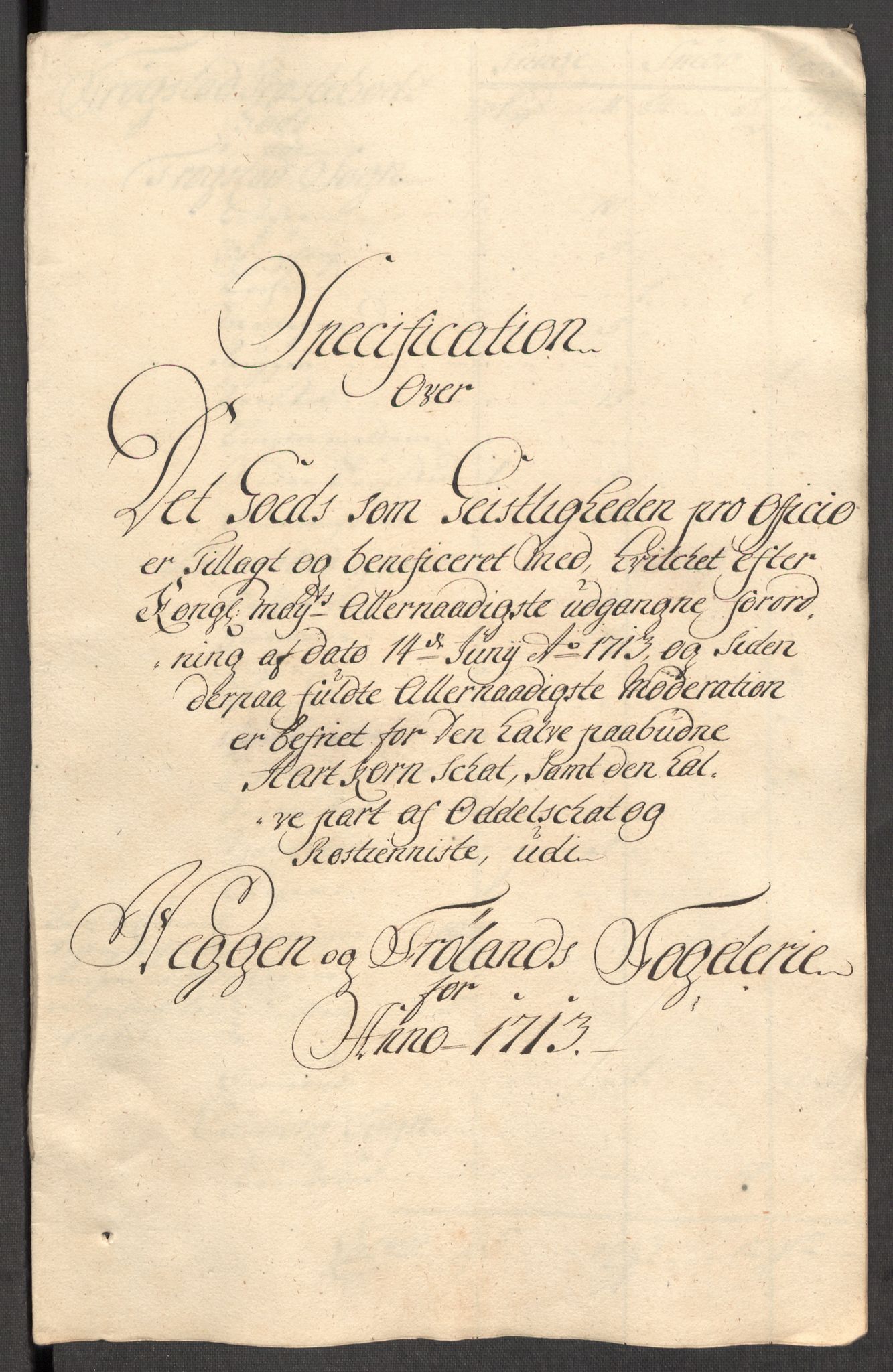 Rentekammeret inntil 1814, Reviderte regnskaper, Fogderegnskap, AV/RA-EA-4092/R07/L0307: Fogderegnskap Rakkestad, Heggen og Frøland, 1713, s. 203