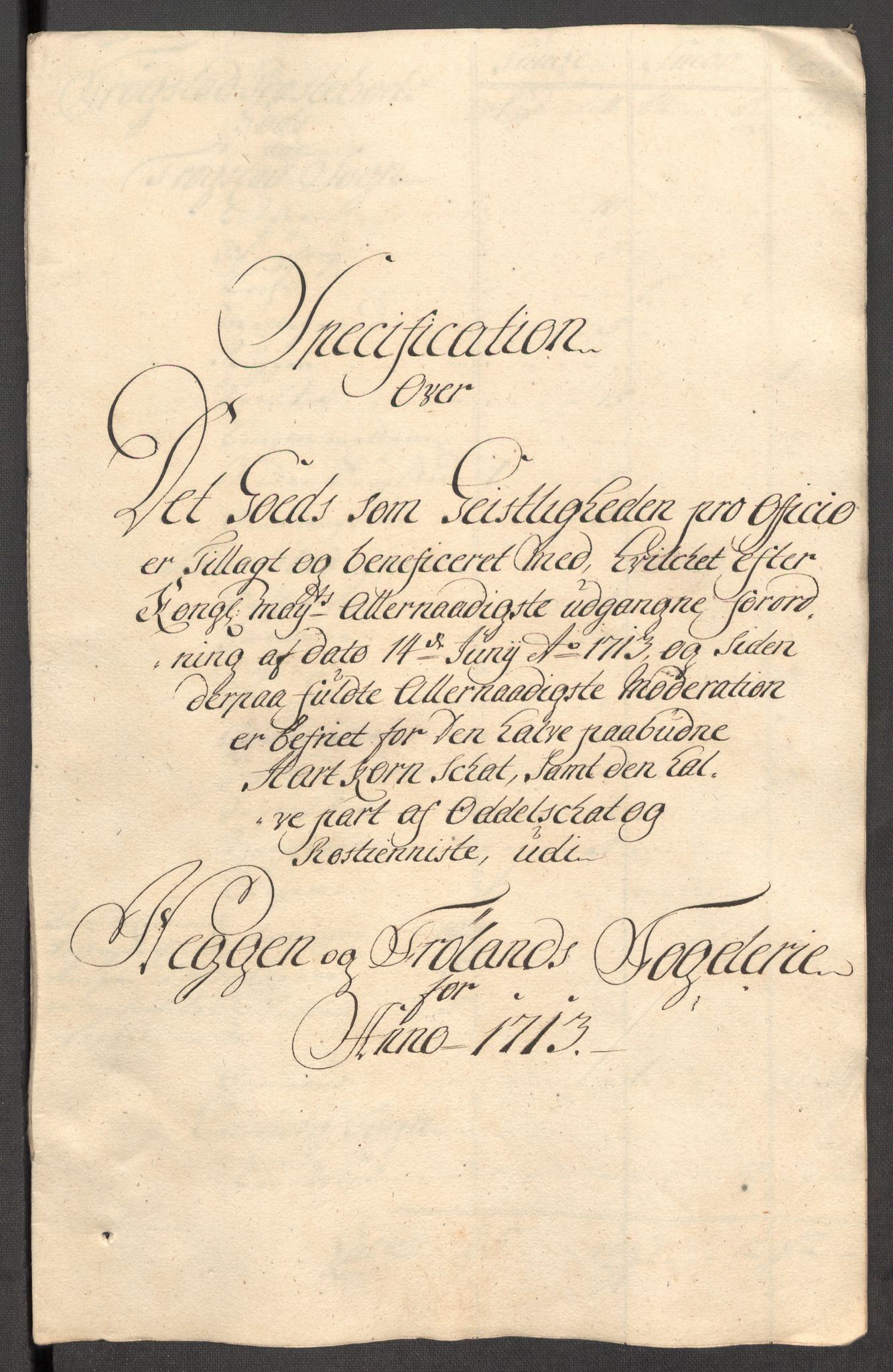 Rentekammeret inntil 1814, Reviderte regnskaper, Fogderegnskap, RA/EA-4092/R07/L0307: Fogderegnskap Rakkestad, Heggen og Frøland, 1713, s. 203