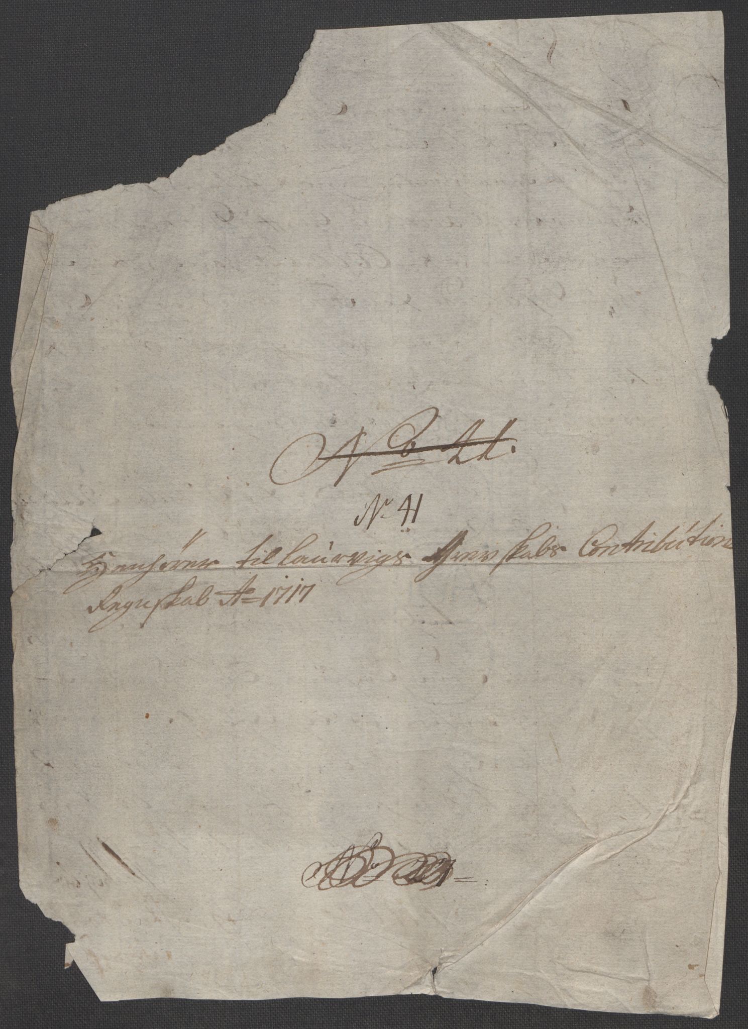 Rentekammeret inntil 1814, Reviderte regnskaper, Fogderegnskap, RA/EA-4092/R33/L1987: Fogderegnskap Larvik grevskap, 1716-1717, s. 638