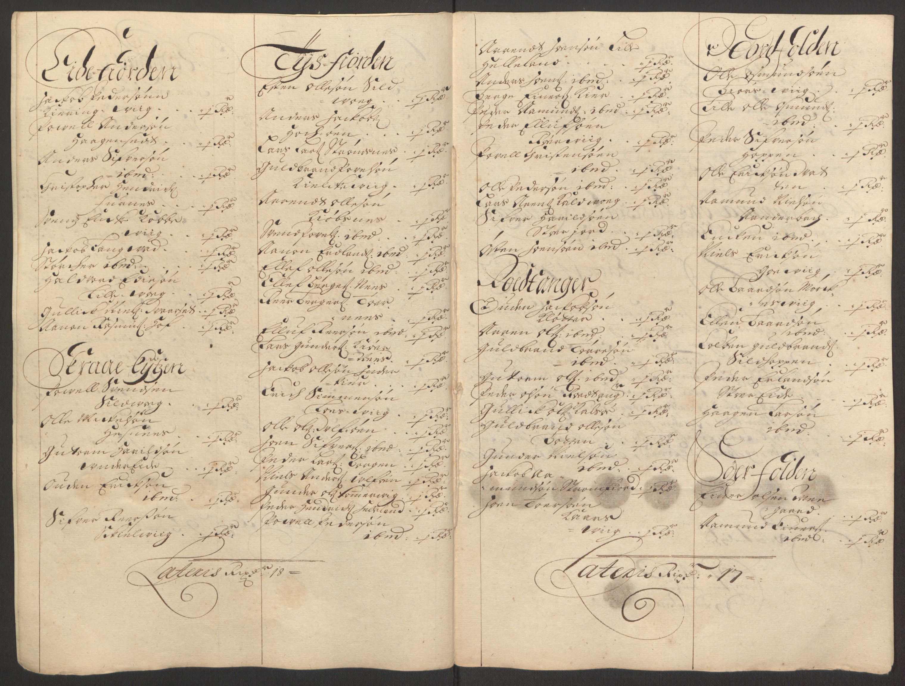 Rentekammeret inntil 1814, Reviderte regnskaper, Fogderegnskap, RA/EA-4092/R66/L4577: Fogderegnskap Salten, 1691-1693, s. 186