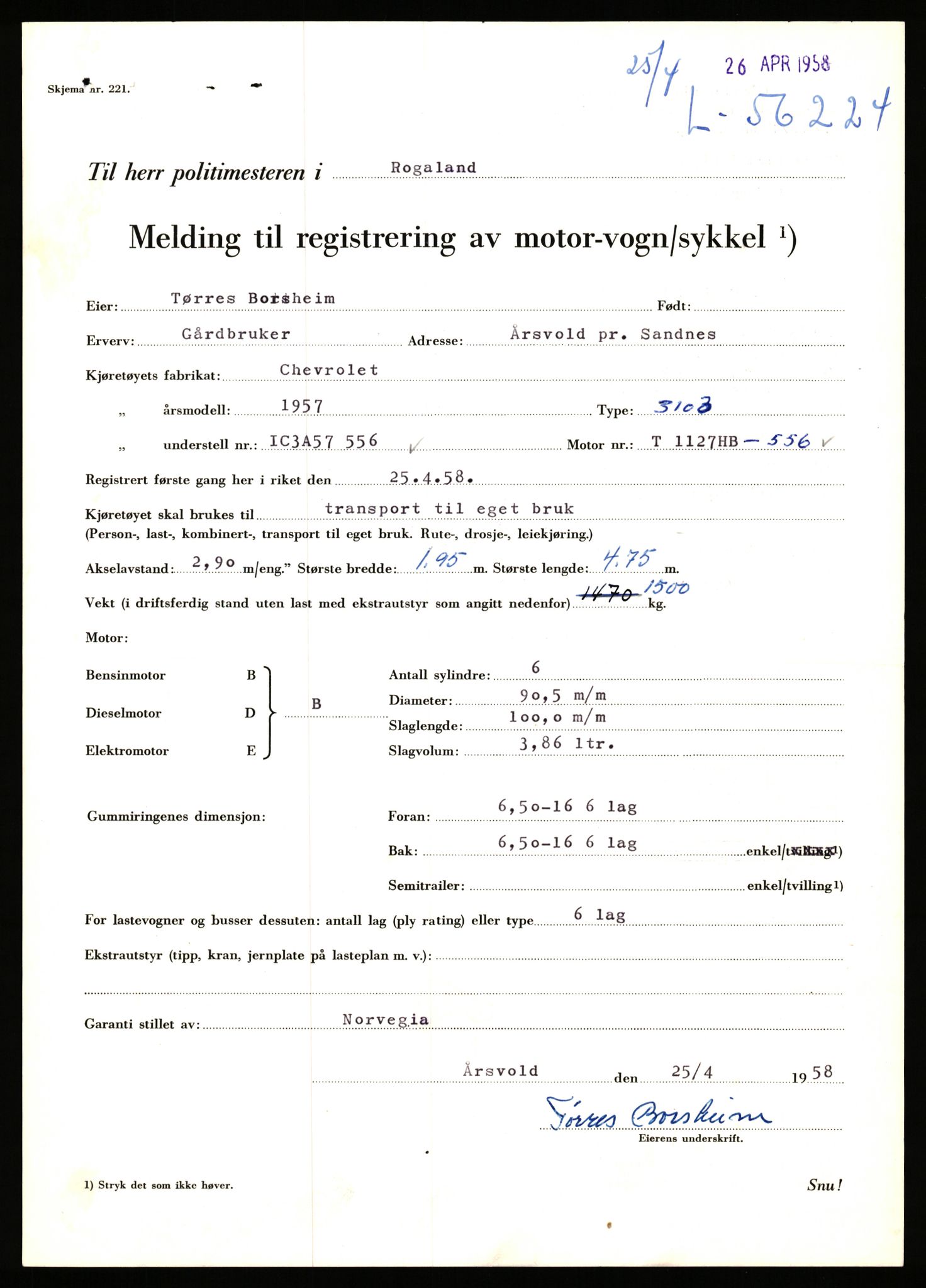 Stavanger trafikkstasjon, AV/SAST-A-101942/0/F/L0055: L-55700 - L-56499, 1930-1971, s. 1165