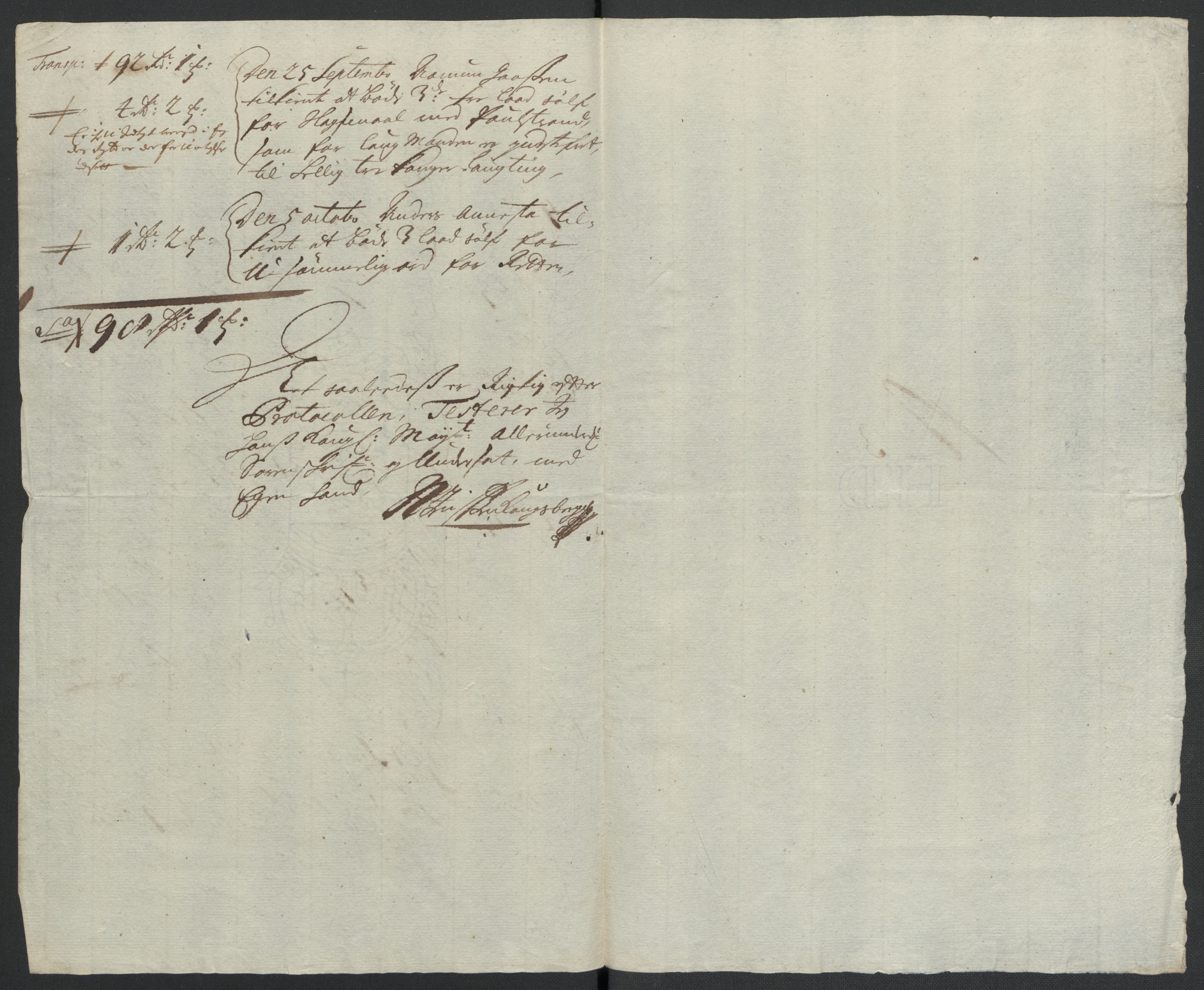 Rentekammeret inntil 1814, Reviderte regnskaper, Fogderegnskap, RA/EA-4092/R24/L1576: Fogderegnskap Numedal og Sandsvær, 1696-1697, s. 38