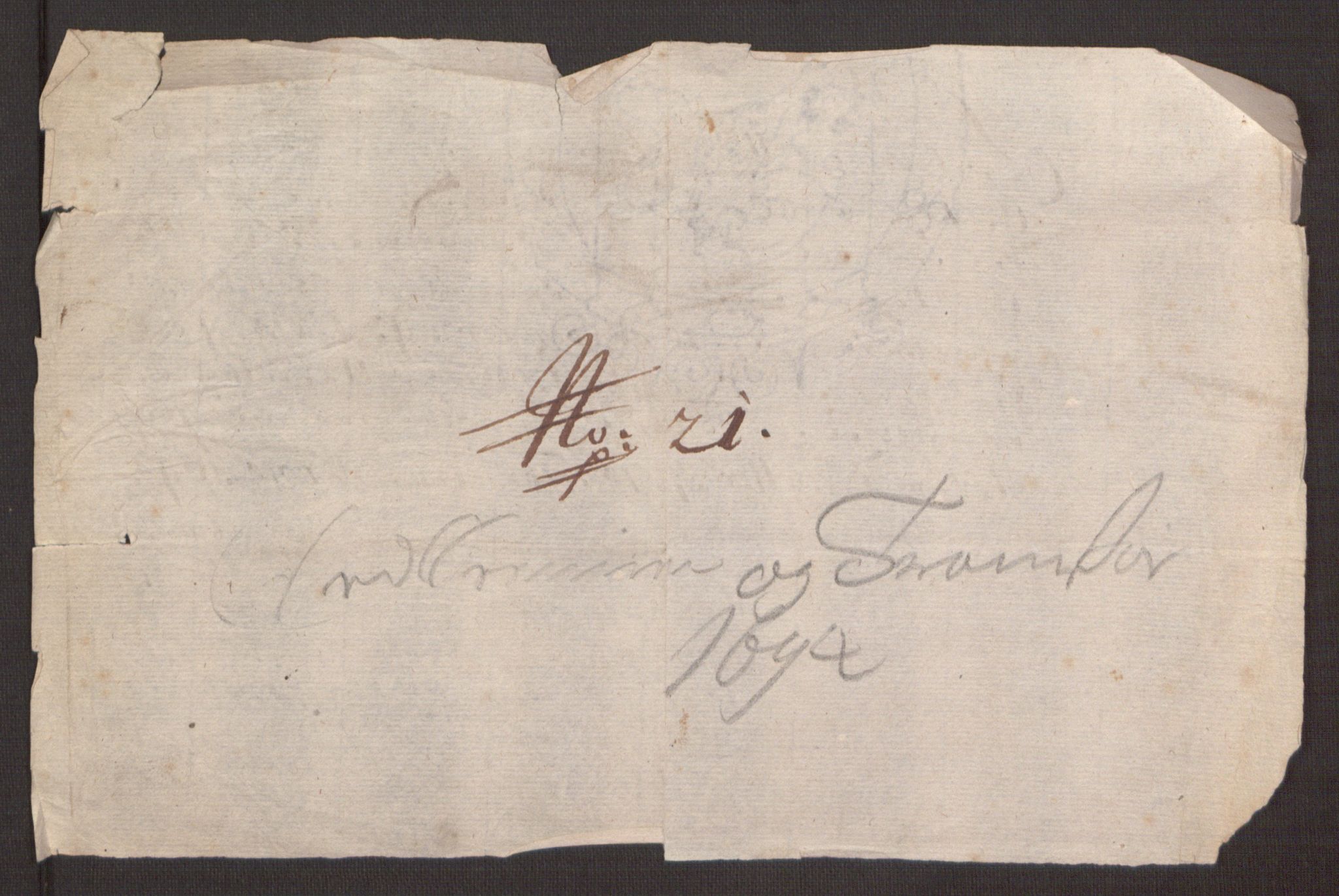 Rentekammeret inntil 1814, Reviderte regnskaper, Fogderegnskap, RA/EA-4092/R68/L4753: Fogderegnskap Senja og Troms, 1694-1696, s. 178