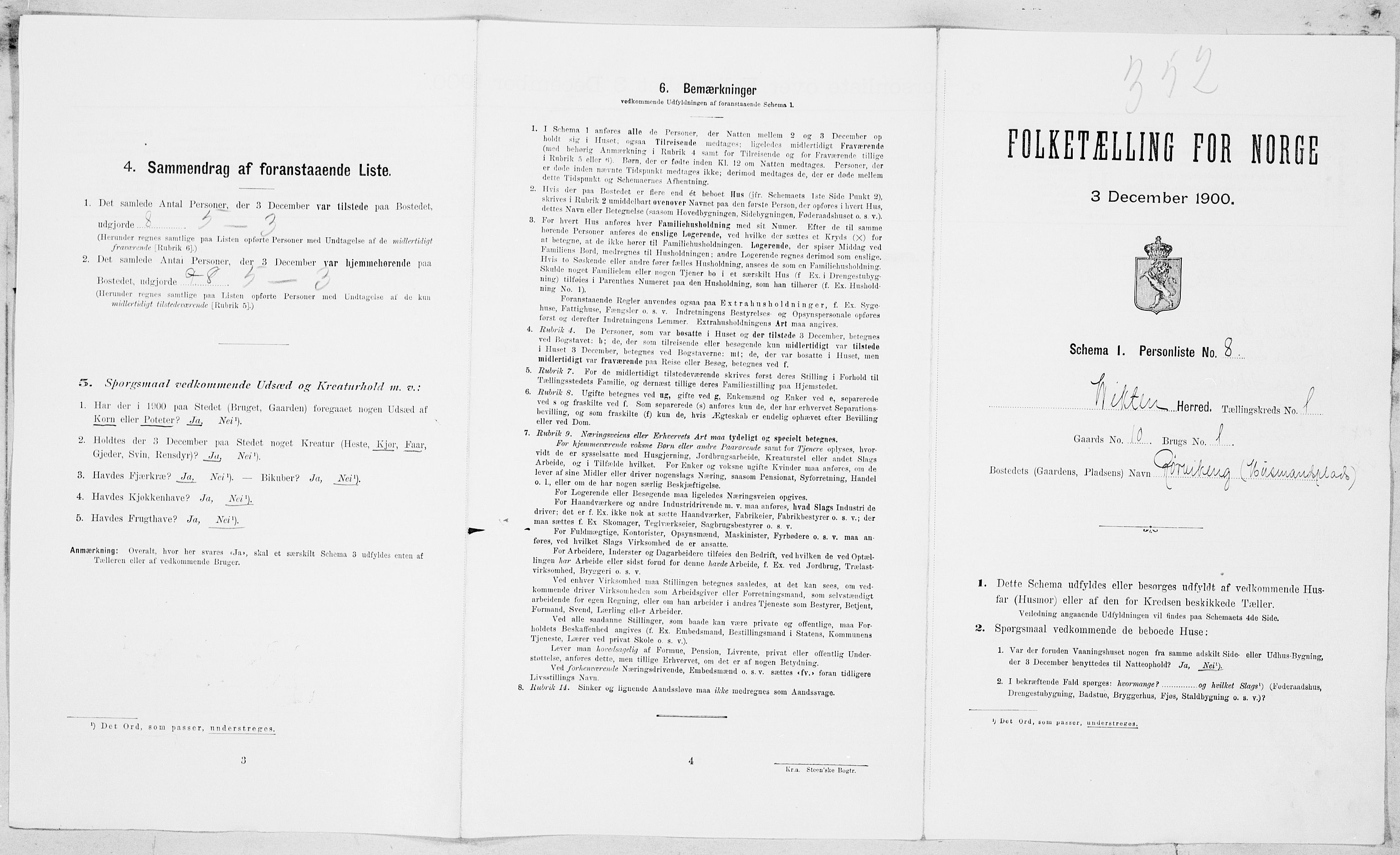 SAT, Folketelling 1900 for 1750 Vikna herred, 1900, s. 36