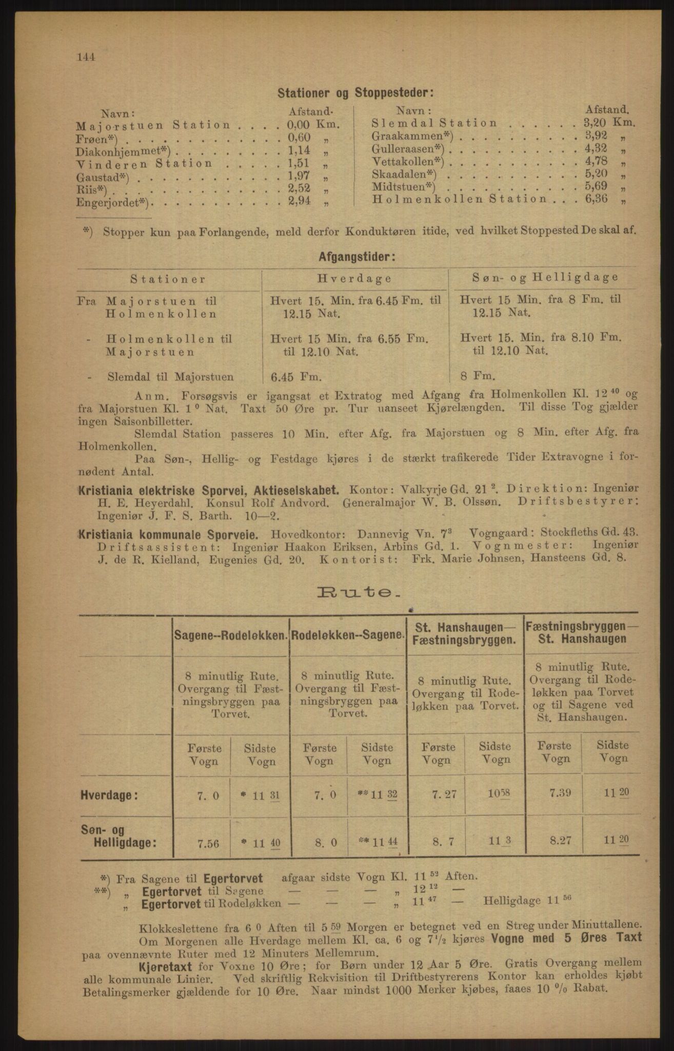 Kristiania/Oslo adressebok, PUBL/-, 1905, s. 144