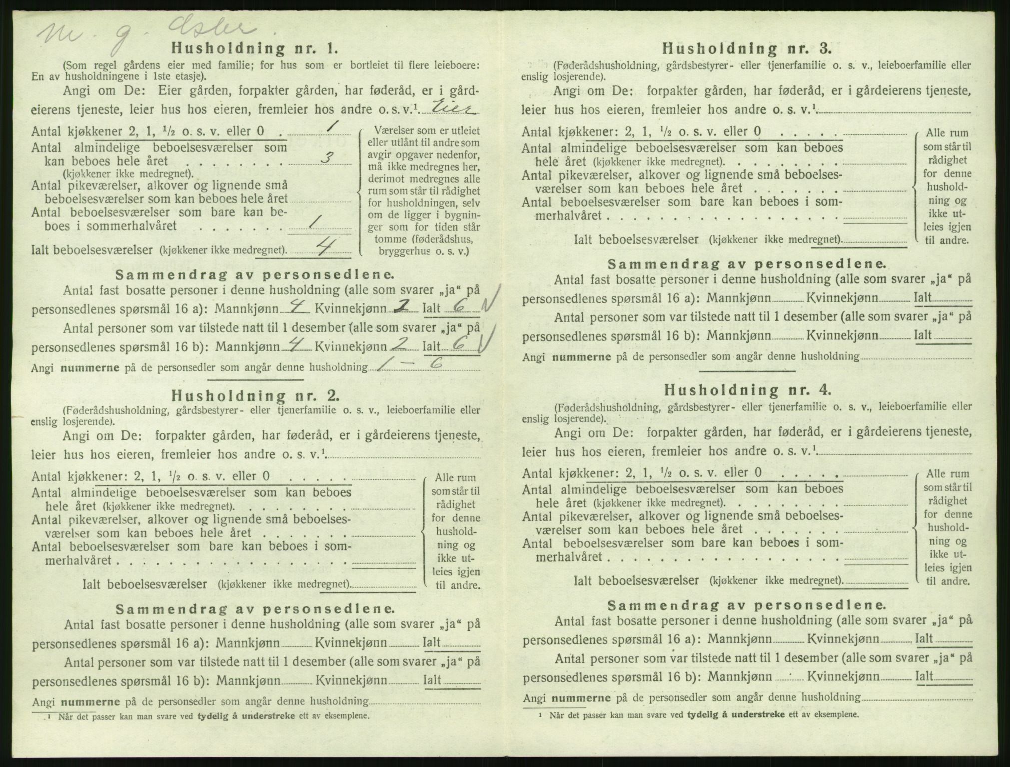 SAT, Folketelling 1920 for 1541 Veøy herred, 1920, s. 912