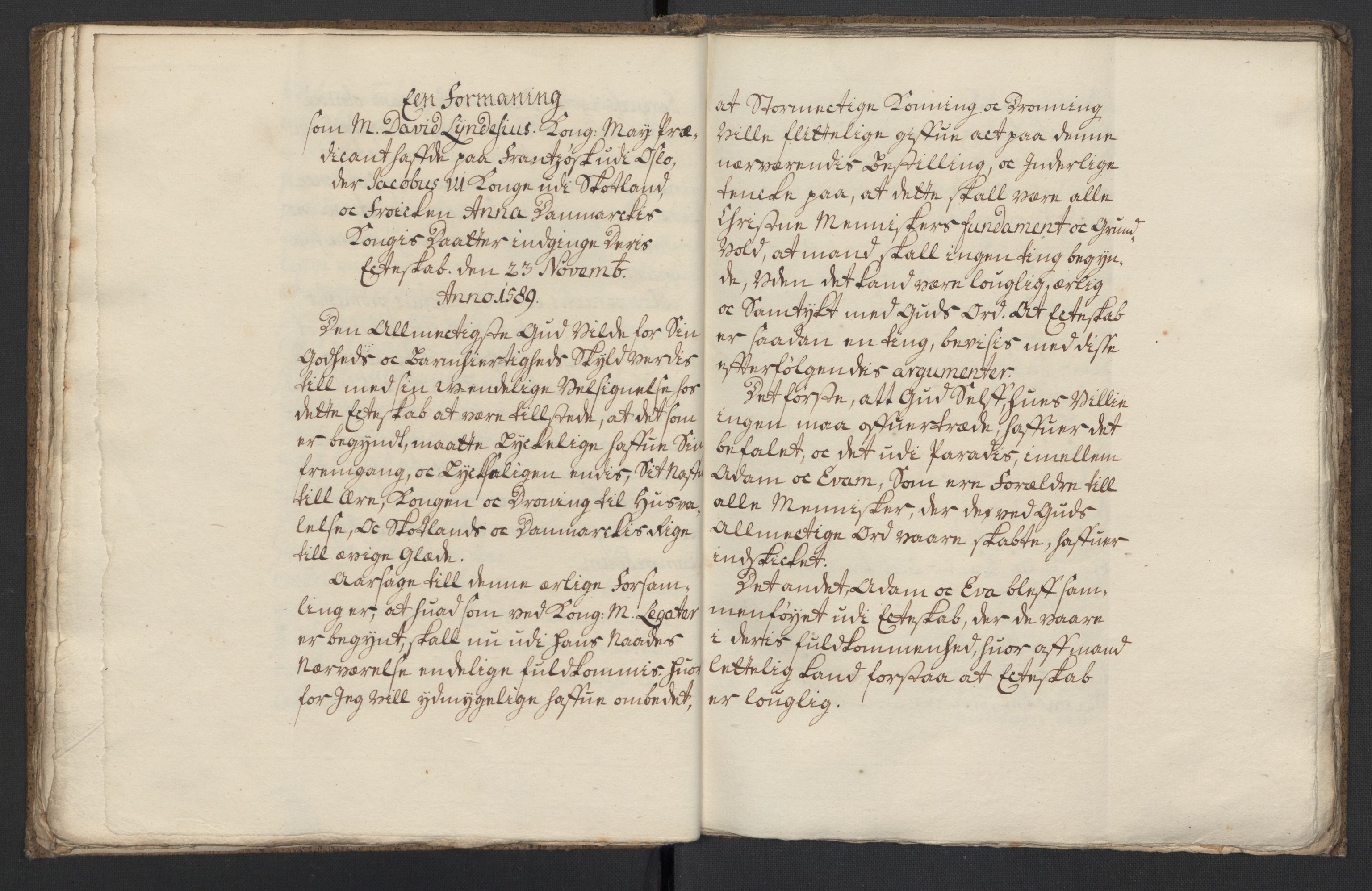Manuskriptsamlingen, RA/EA-3667/G/L0062: Kong Jacob 6.s bilager med frøken Anna 1589, 1589, s. 28