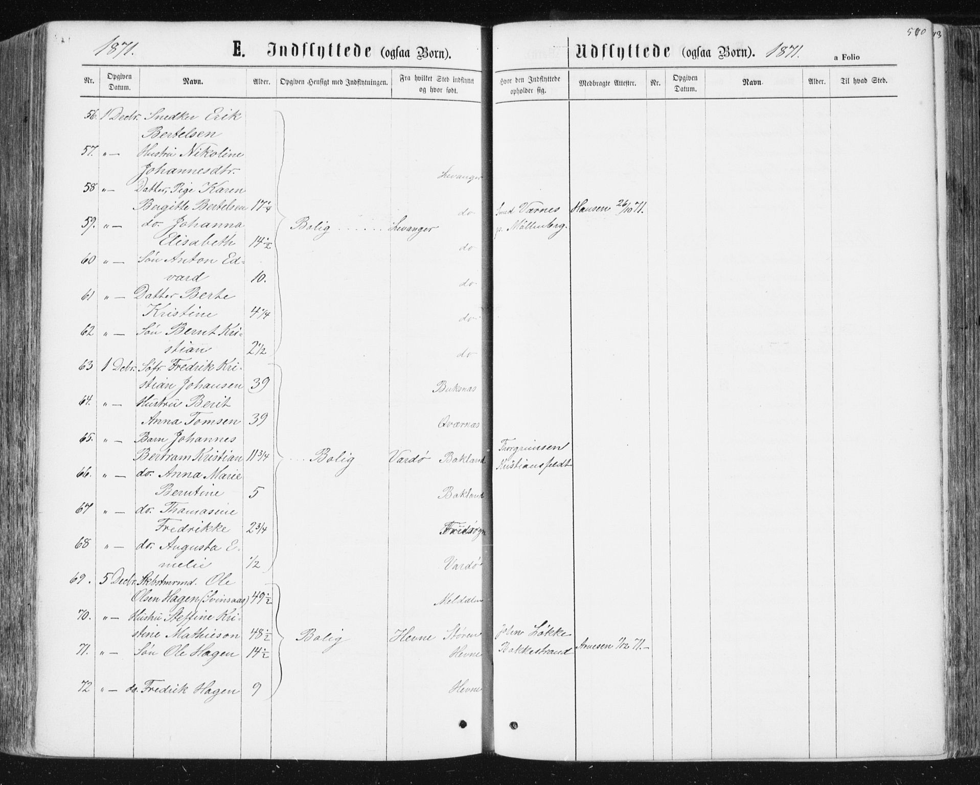 Ministerialprotokoller, klokkerbøker og fødselsregistre - Sør-Trøndelag, AV/SAT-A-1456/604/L0186: Ministerialbok nr. 604A07, 1866-1877, s. 590