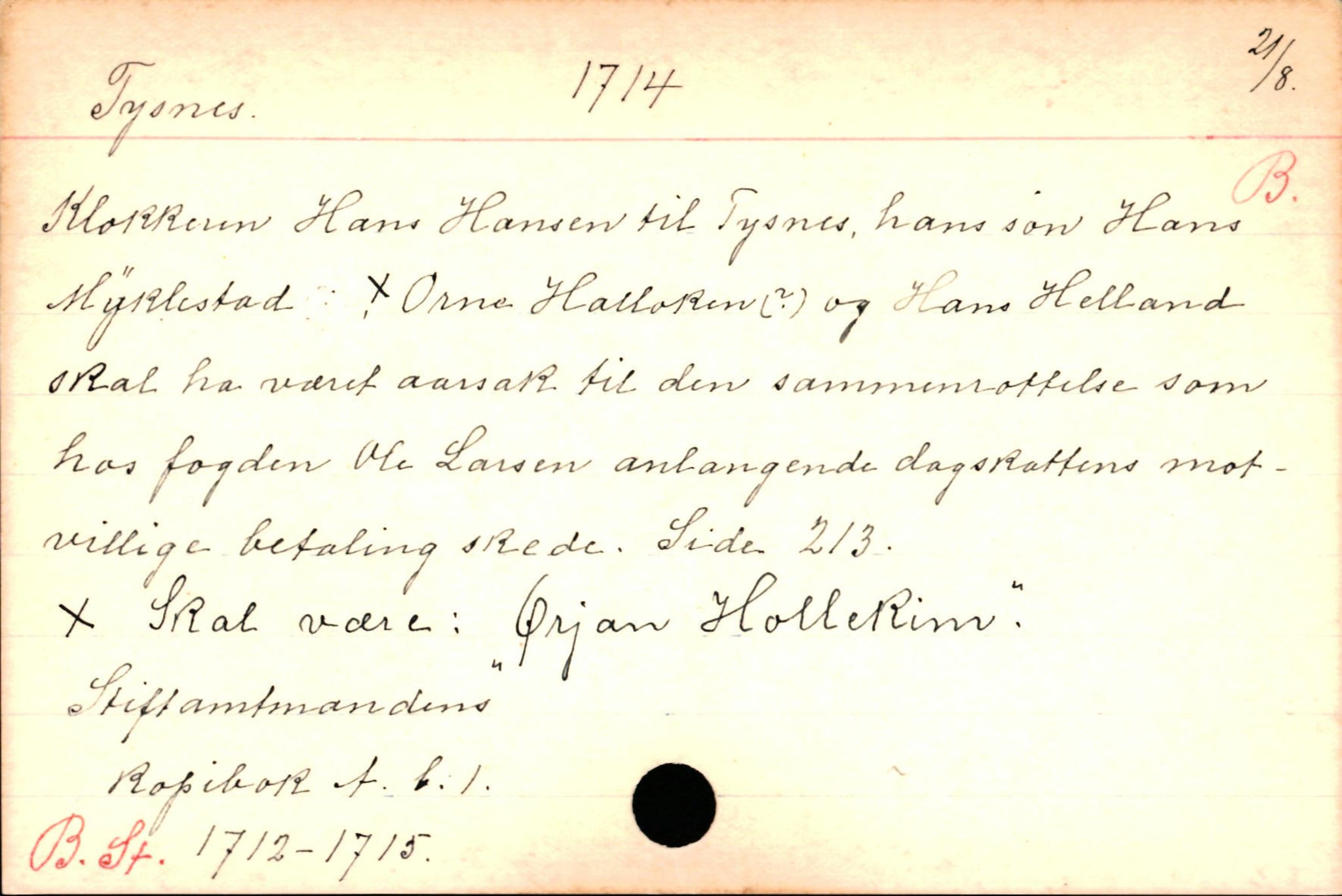 Haugen, Johannes - lærer, AV/SAB-SAB/PA-0036/01/L0001: Om klokkere og lærere, 1521-1904, s. 2510
