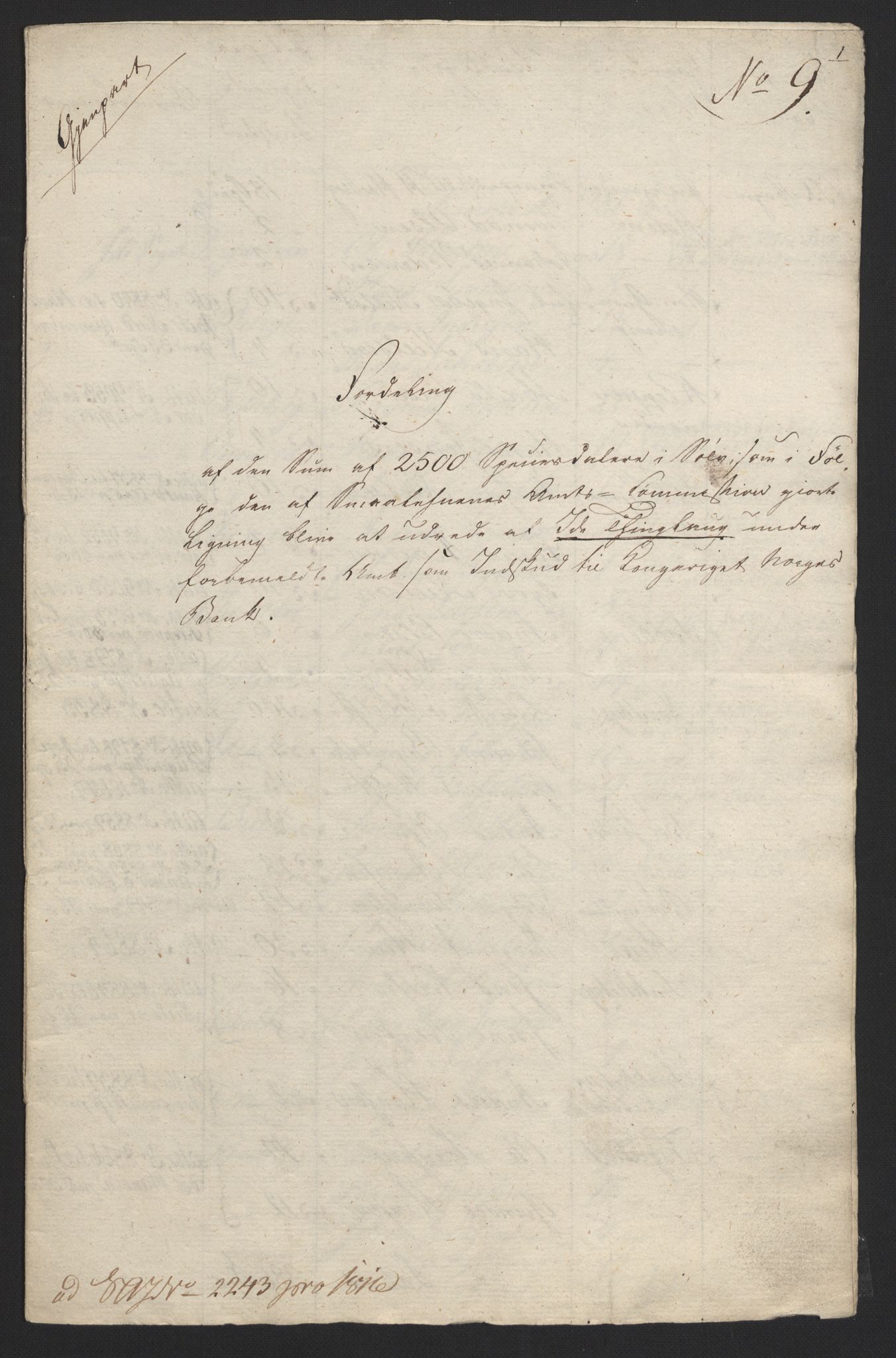 Sølvskatten 1816, NOBA/SOLVSKATTEN/A/L0008: Bind 9: Idd og Marker fogderi, 1816, s. 2