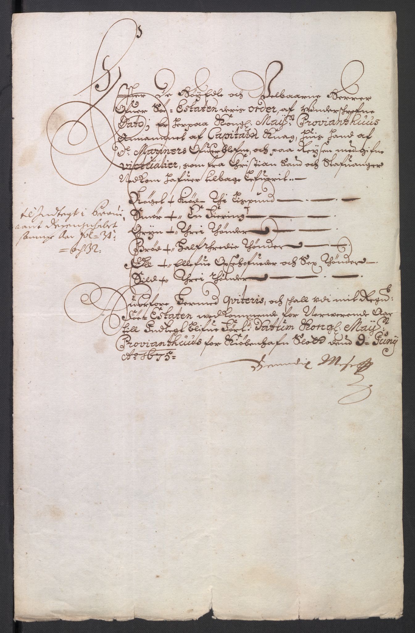 Rentekammeret inntil 1814, Reviderte regnskaper, Byregnskaper, AV/RA-EA-4066/R/Ro/L0300: [O3] Kontribusjonsregnskap, 1661-1678, s. 170