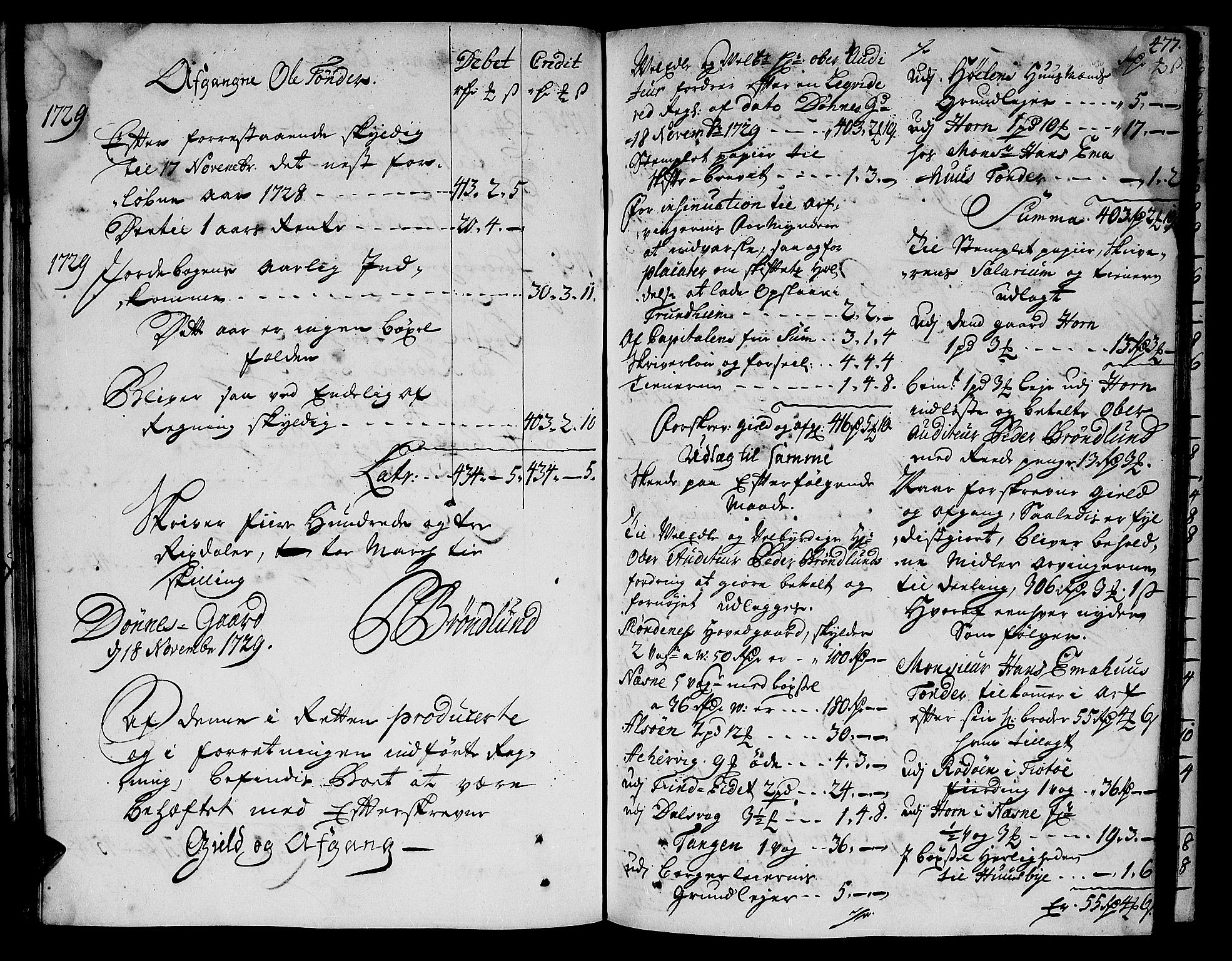 Helgeland sorenskriveri, AV/SAT-A-0004/3/3A/L0008: Skifteprotokoll 6B, 1728-1731, s. 476b-477a