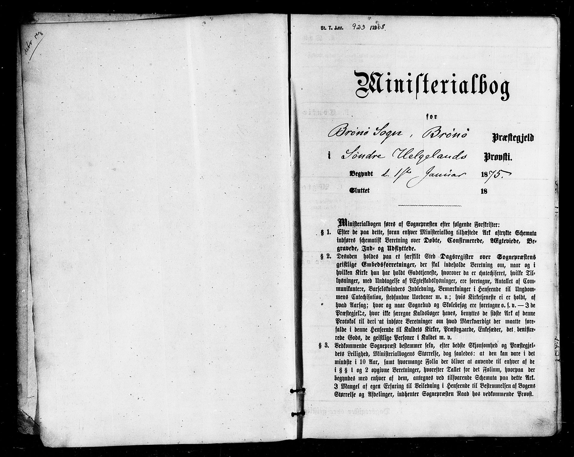 Ministerialprotokoller, klokkerbøker og fødselsregistre - Nordland, AV/SAT-A-1459/813/L0199: Ministerialbok nr. 813A09, 1875-1885