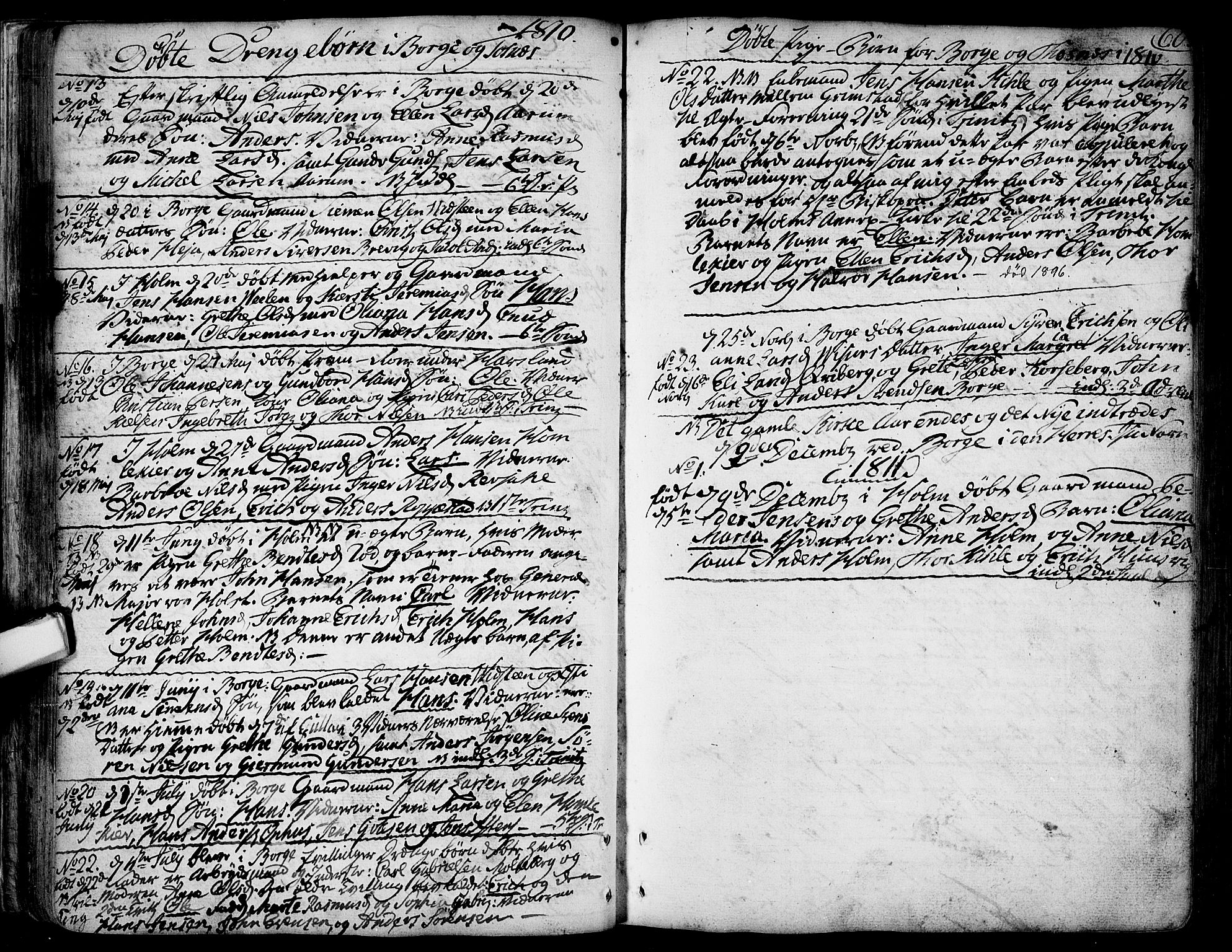 Borge prestekontor Kirkebøker, SAO/A-10903/F/Fa/L0002: Ministerialbok nr. I 2, 1791-1817, s. 60