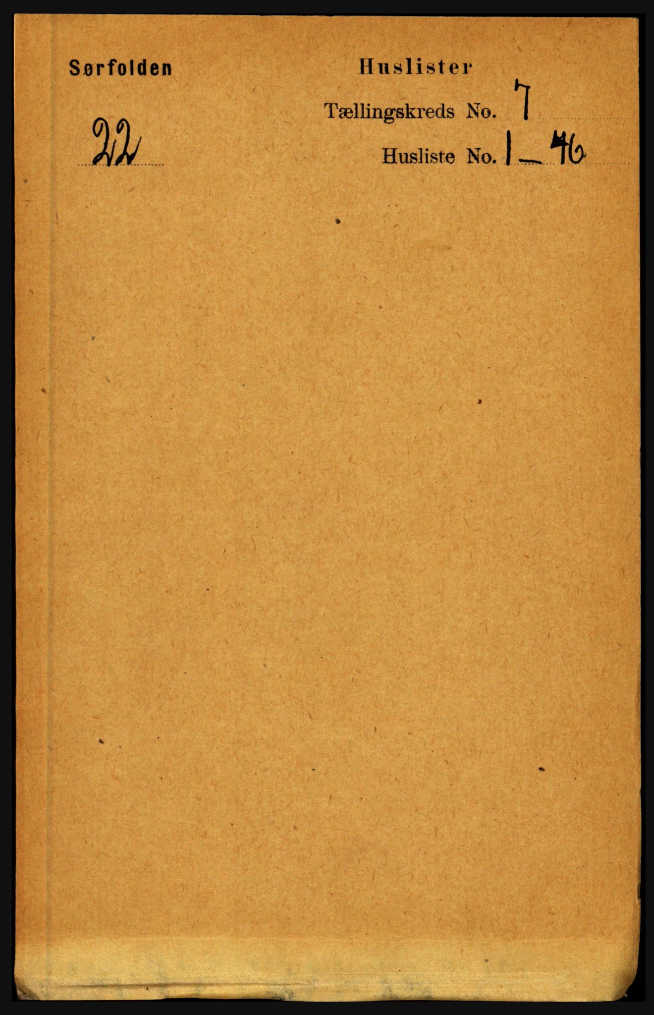 RA, Folketelling 1891 for 1845 Sørfold herred, 1891, s. 2149