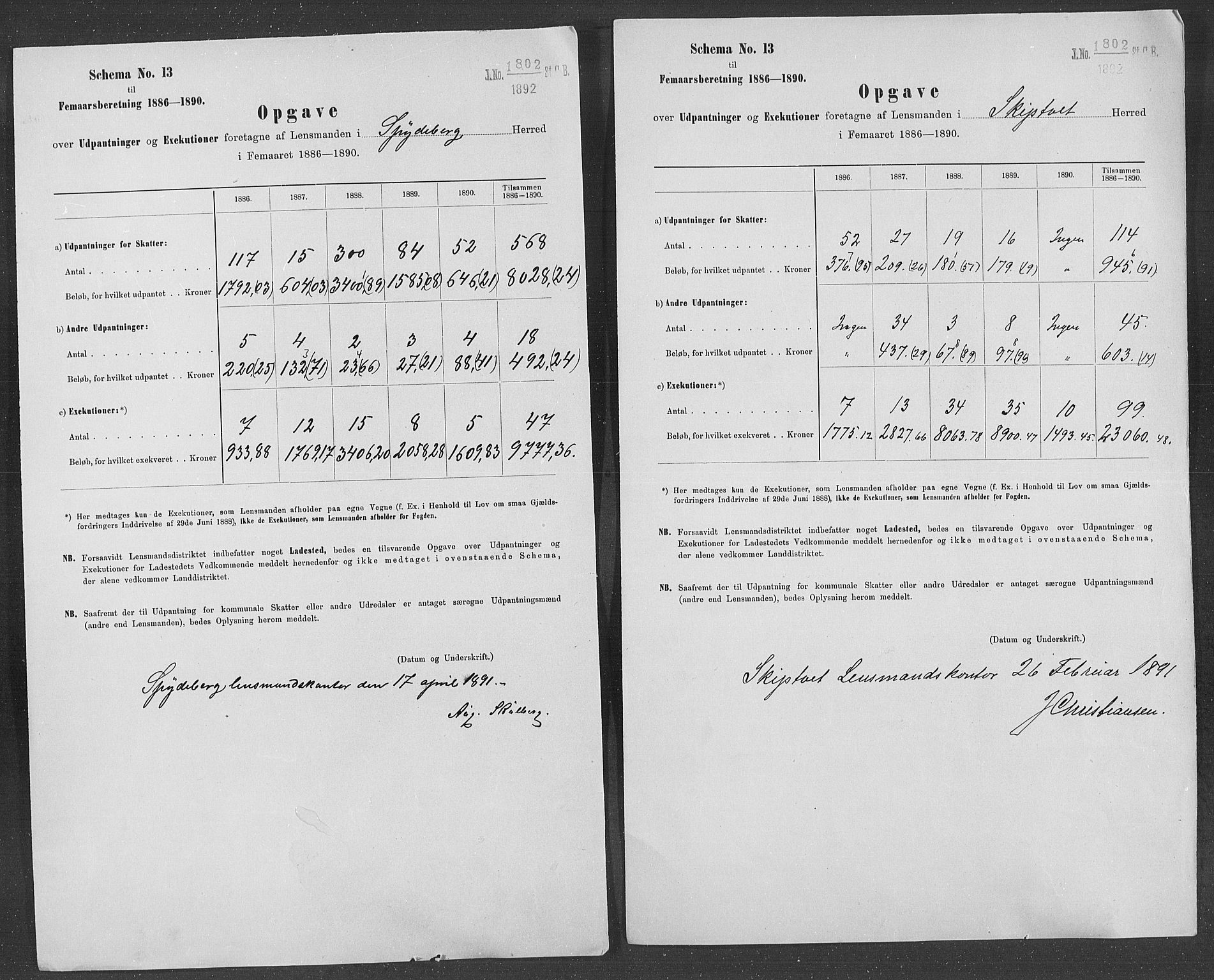 Statistisk sentralbyrå, Næringsøkonomiske emner, Generelt - Amtmennenes femårsberetninger, RA/S-2233/F/Fa/L0073: --, 1886-1890, s. 3