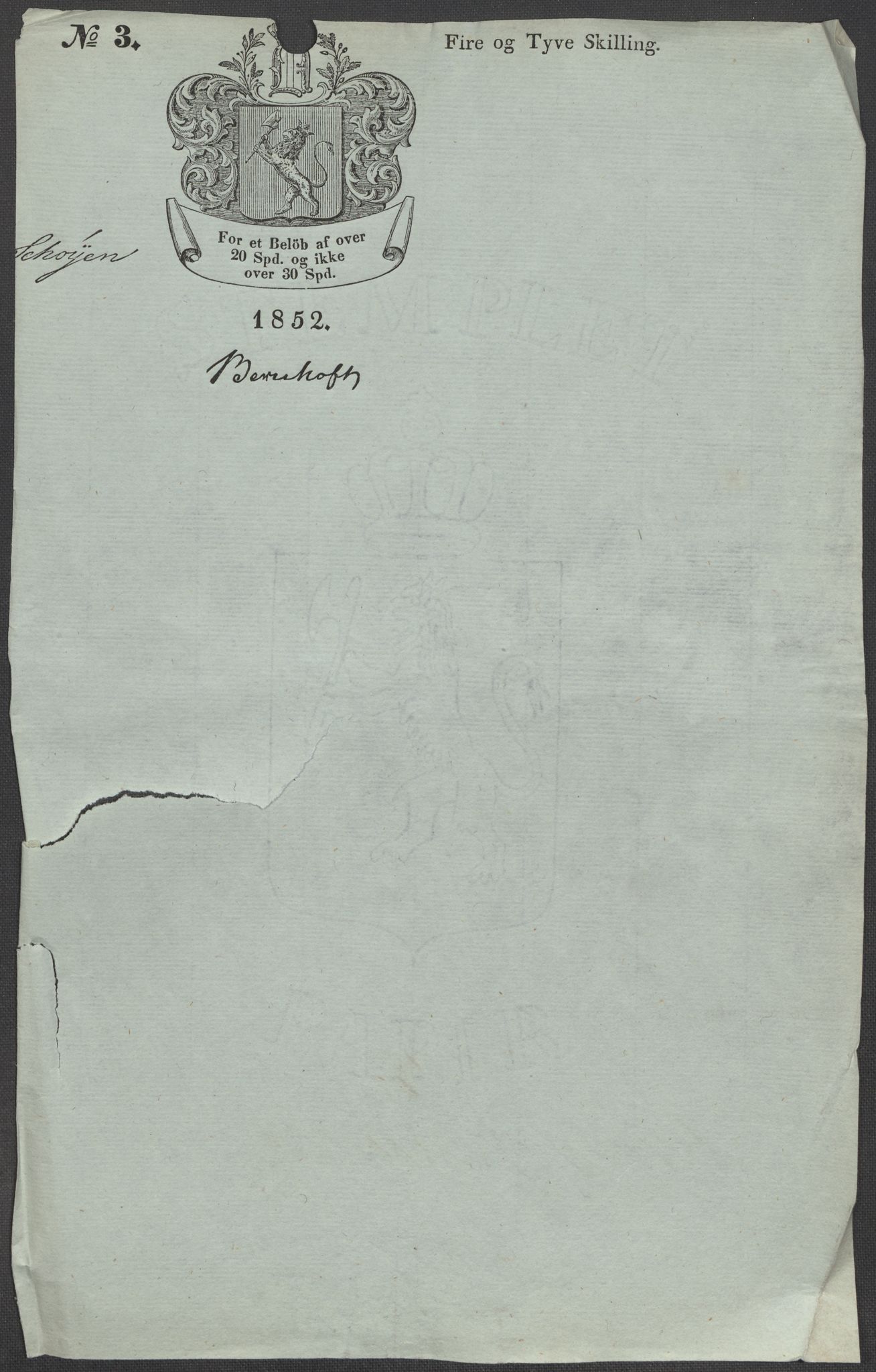 Rentekammeret inntil 1814, Reviderte regnskaper, Mindre regnskaper, RA/EA-4068/Rf/Rfe/L0043: Skien, Solør og Odalen fogderi, 1789, s. 4