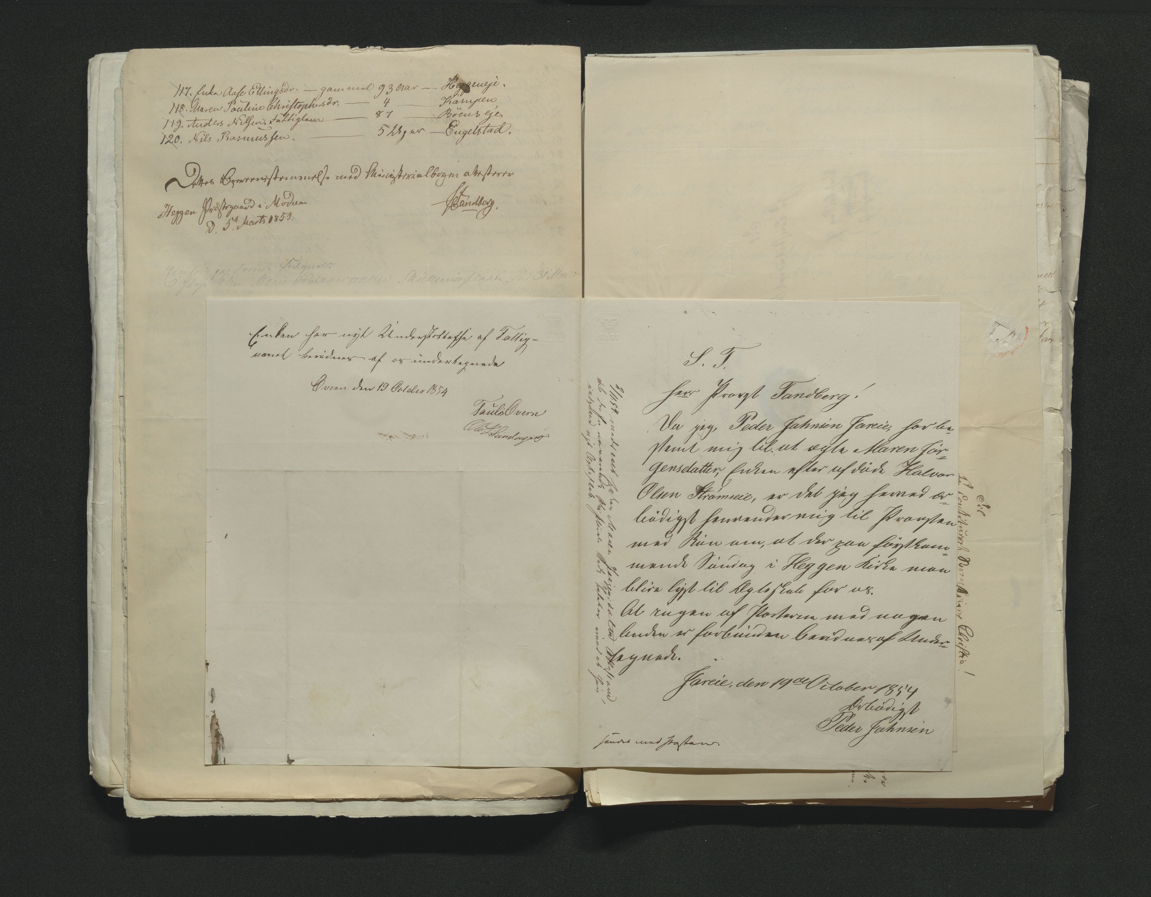 Eiker, Modum og Sigdal sorenskriveri, AV/SAKO-A-123/H/Ha/Hab/L0008: Dødsfallsmeldinger, 1850-1853