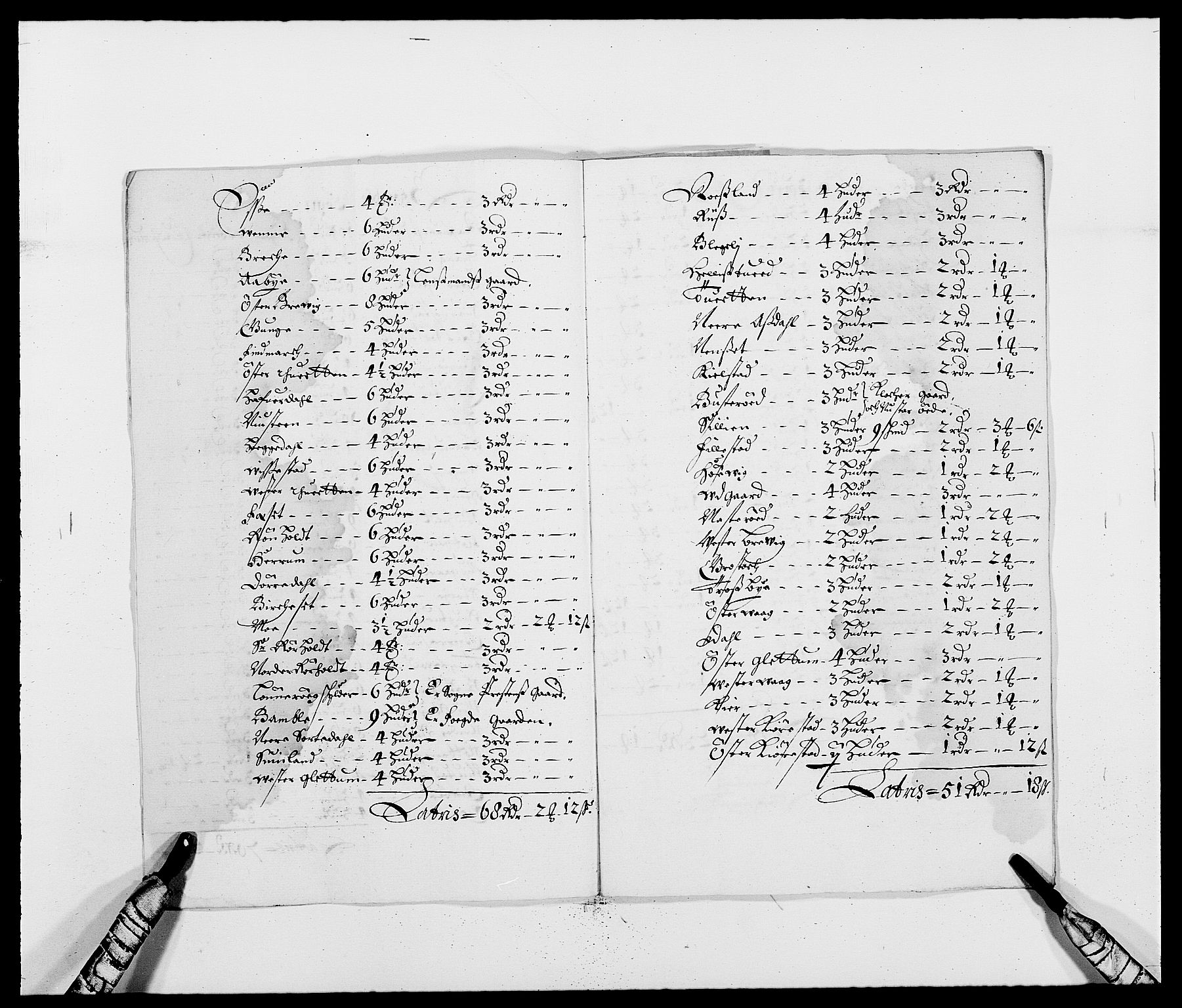 Rentekammeret inntil 1814, Reviderte regnskaper, Fogderegnskap, RA/EA-4092/R34/L2044: Fogderegnskap Bamble, 1678-1679, s. 109