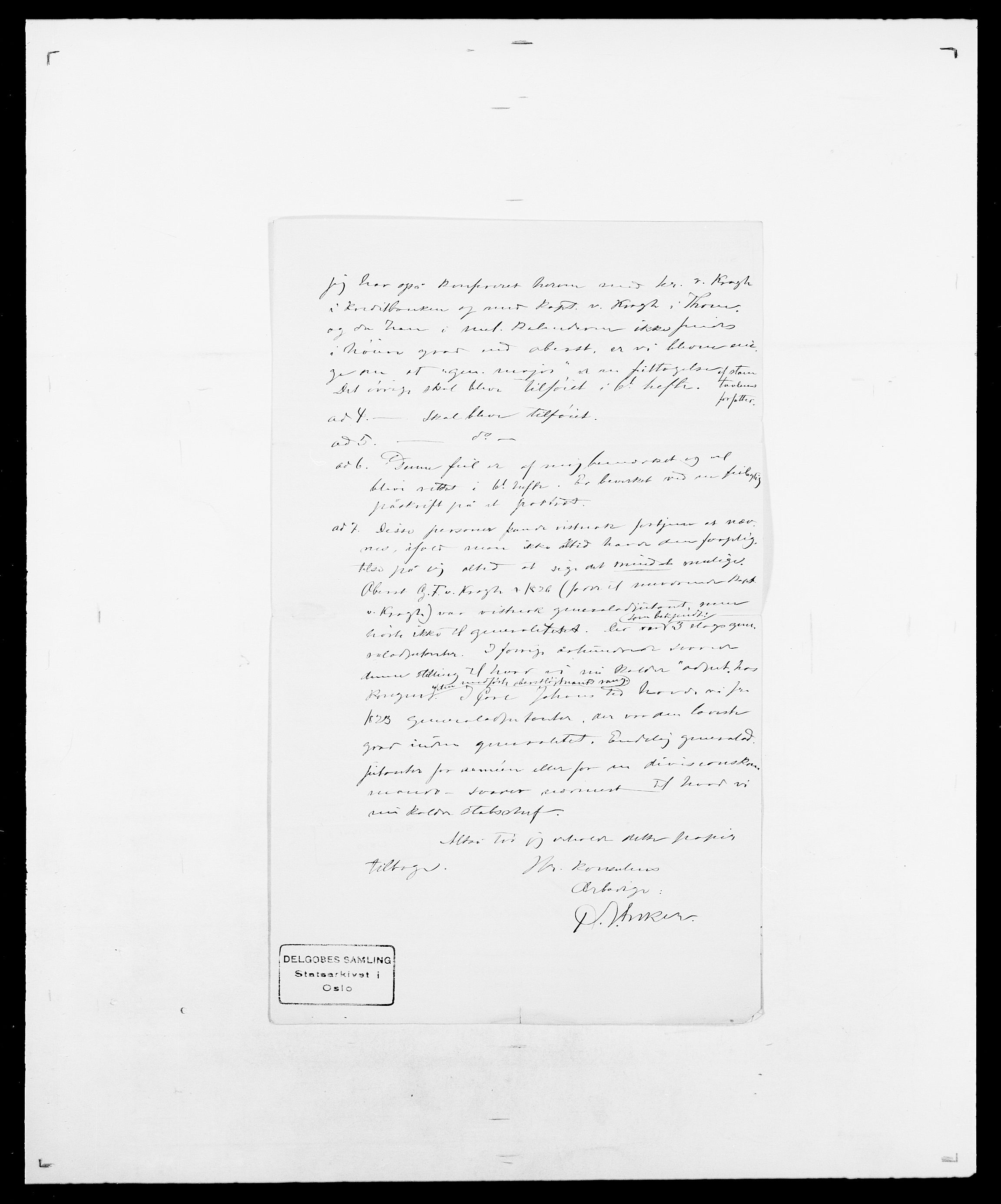 Delgobe, Charles Antoine - samling, AV/SAO-PAO-0038/D/Da/L0022: Krog - Lasteen, s. 59