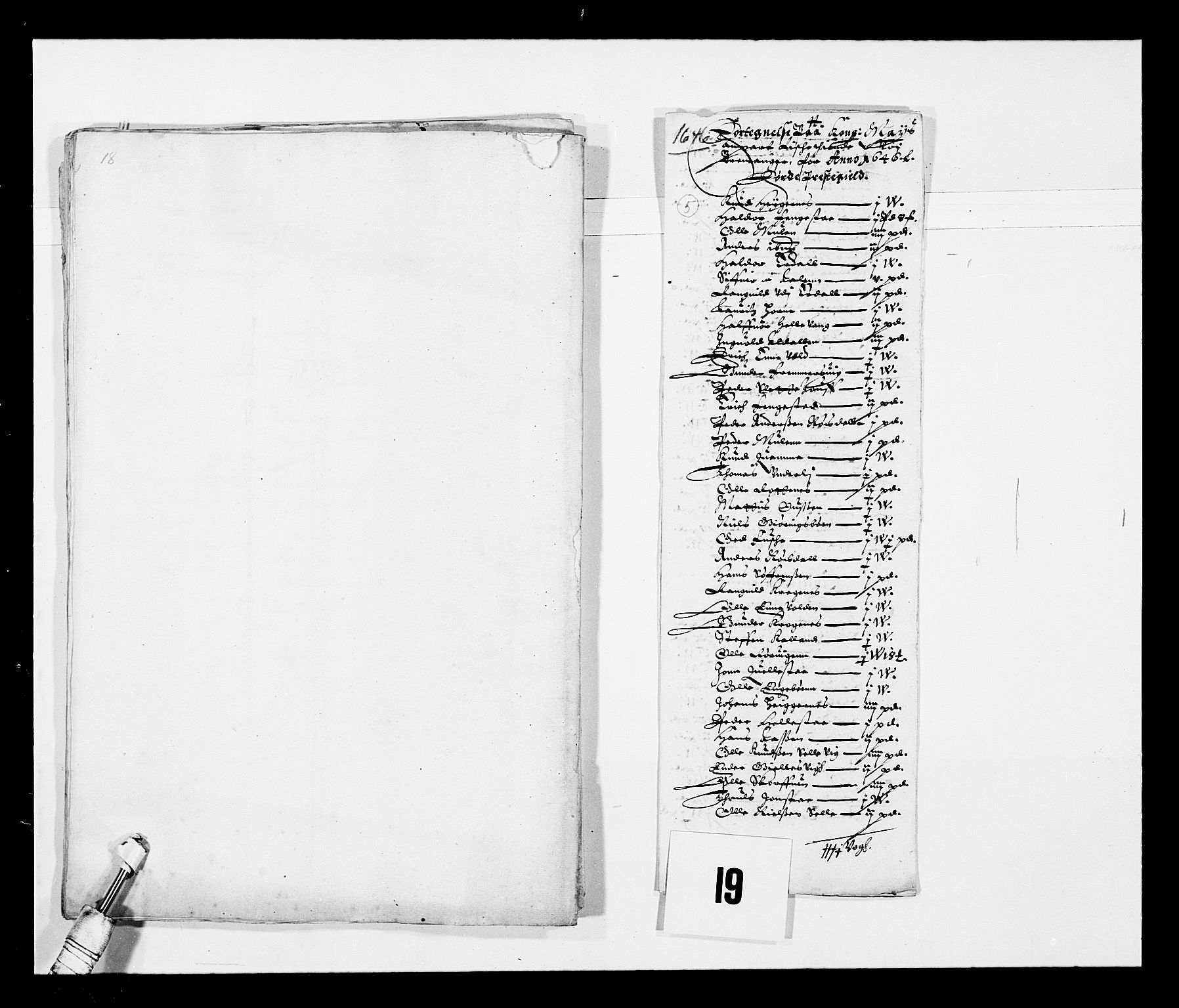 Stattholderembetet 1572-1771, RA/EA-2870/Ek/L0026/0002: Jordebøker 1633-1658: / Tiendelister fra Bergenhus len, 1642-1647, s. 41