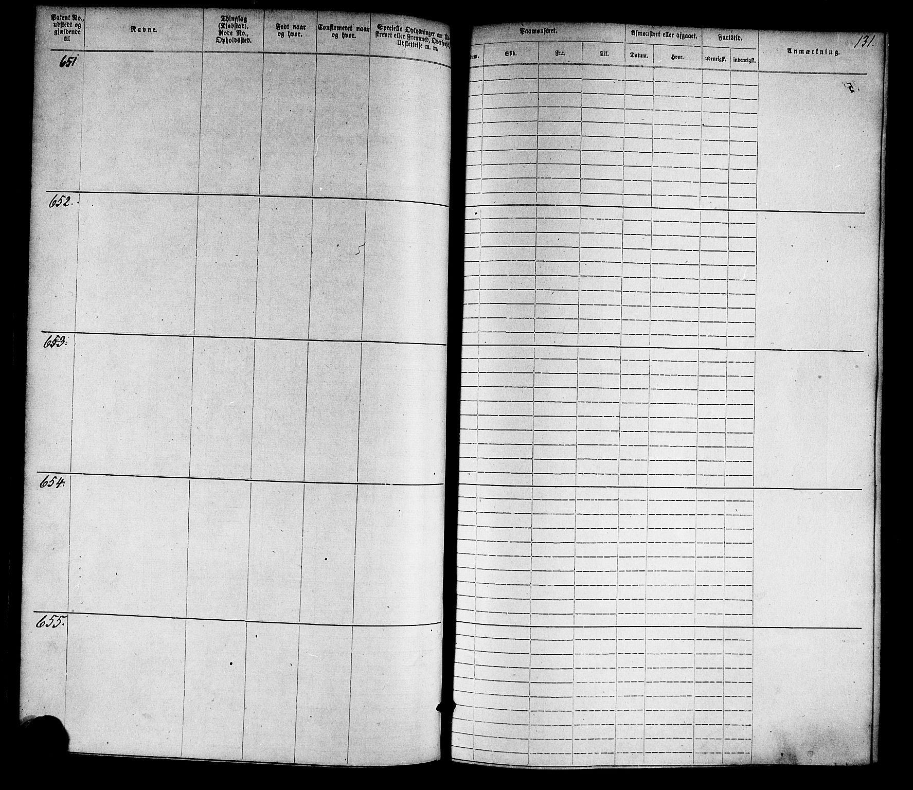 Farsund mønstringskrets, SAK/2031-0017/F/Fa/L0005: Annotasjonsrulle nr 1-1910 med register, Z-2, 1869-1877, s. 159