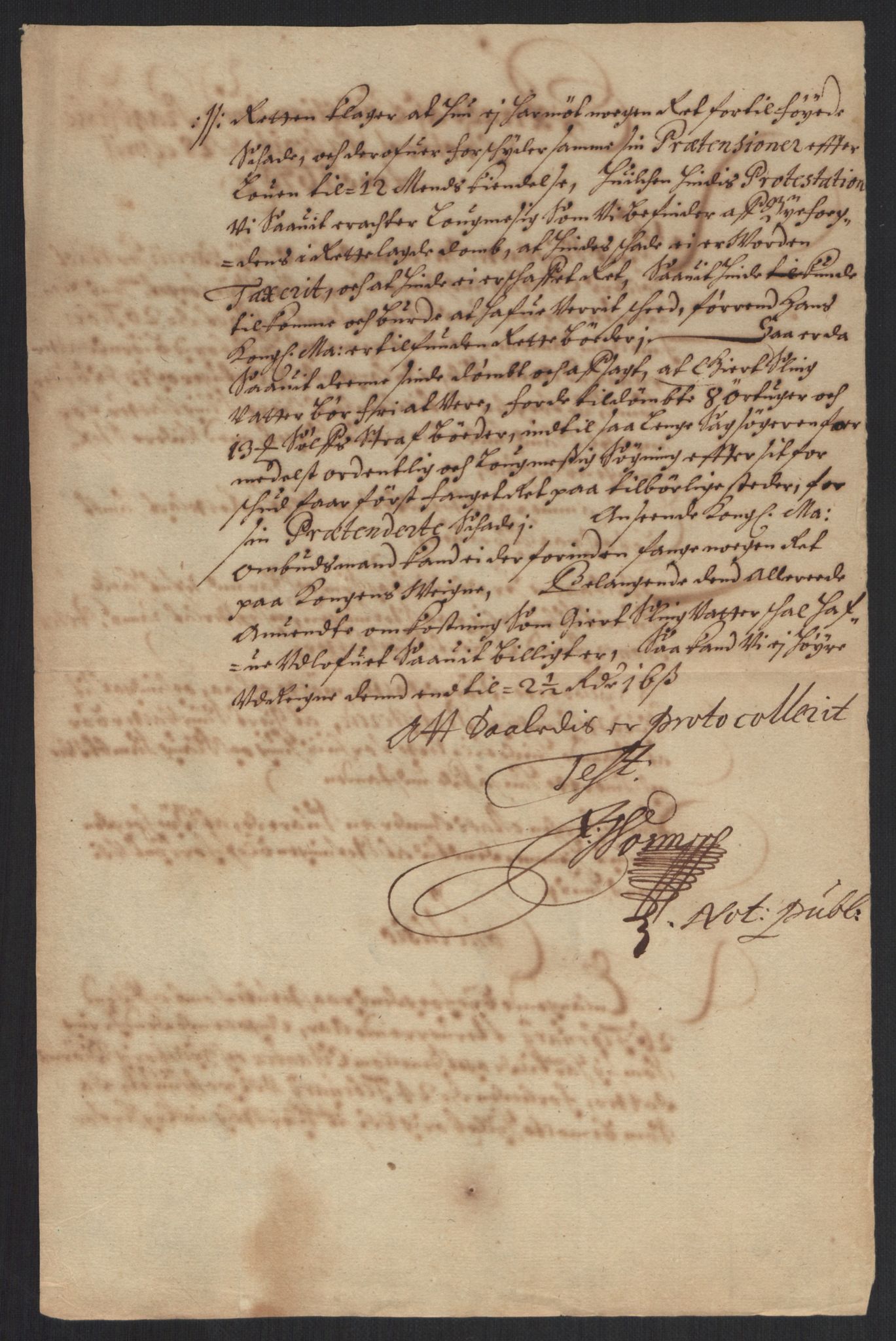 Rentekammeret inntil 1814, Reviderte regnskaper, Byregnskaper, AV/RA-EA-4066/R/Rm/L0284: [M17] Sikt og sakefall, 1658-1680, s. 79