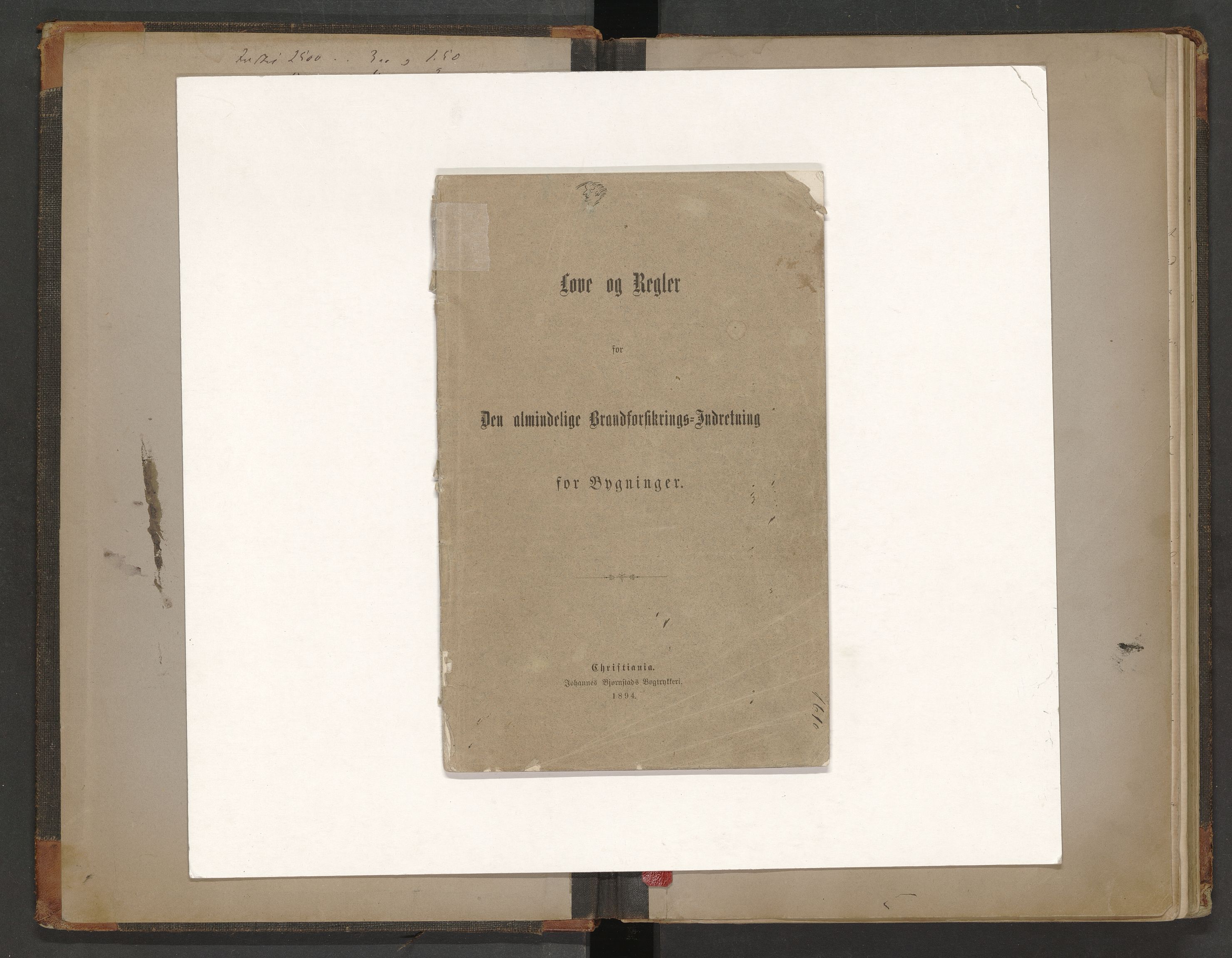 Norges Brannkasse Lødingen og Tjeldsund, AV/SAT-A-5583/Fa/L0003: Branntakstprotokoll, 1886-1917