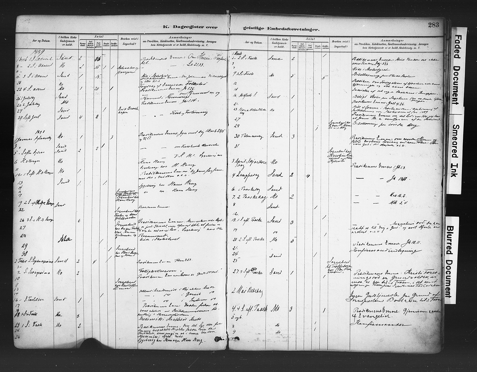 Nord-Odal prestekontor, AV/SAH-PREST-032/H/Ha/Haa/L0006: Ministerialbok nr. 6, 1886-1901, s. 283