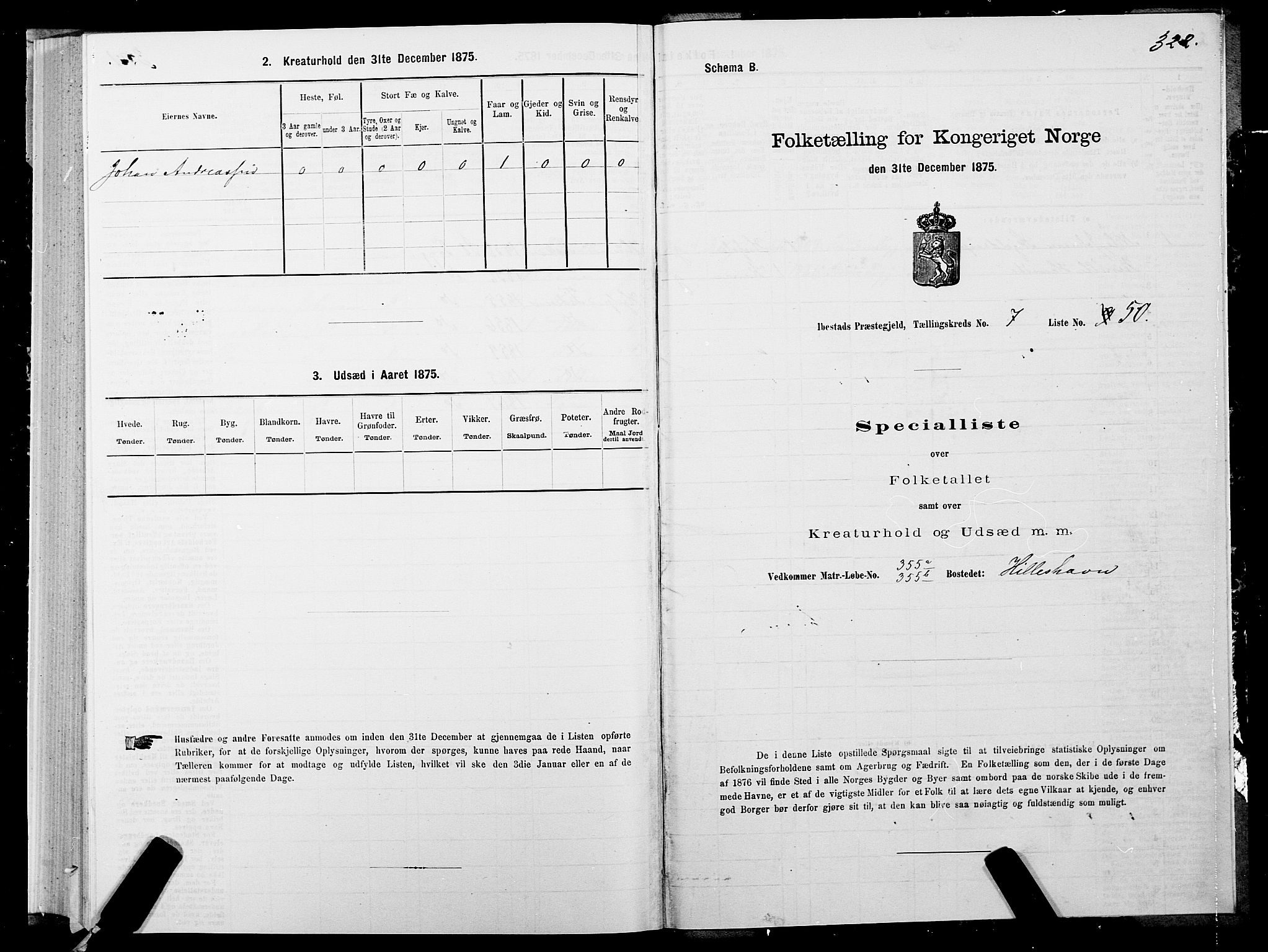 SATØ, Folketelling 1875 for 1917P Ibestad prestegjeld, 1875, s. 4322