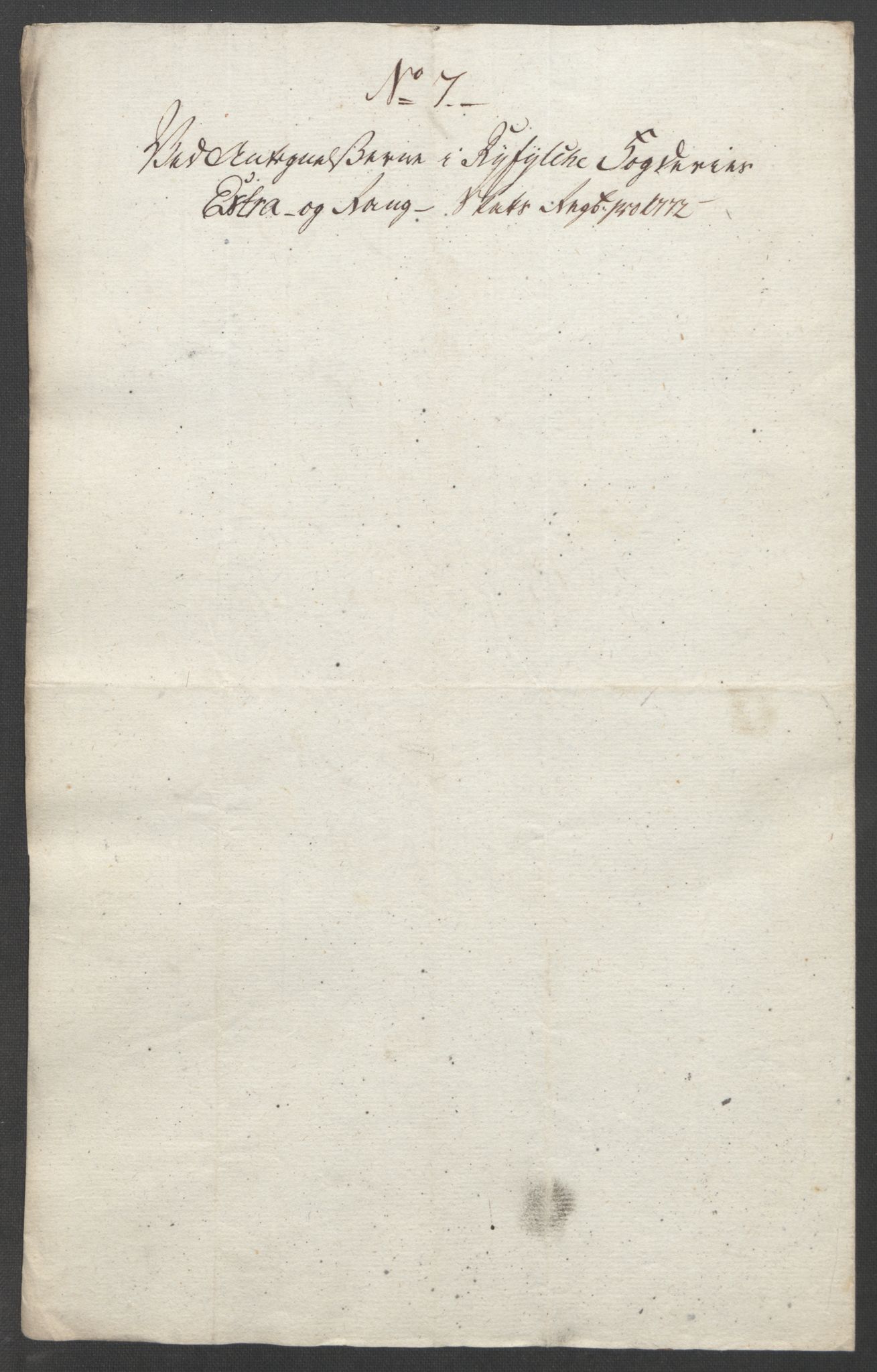 Rentekammeret inntil 1814, Reviderte regnskaper, Fogderegnskap, RA/EA-4092/R47/L2972: Ekstraskatten Ryfylke, 1762-1780, s. 433