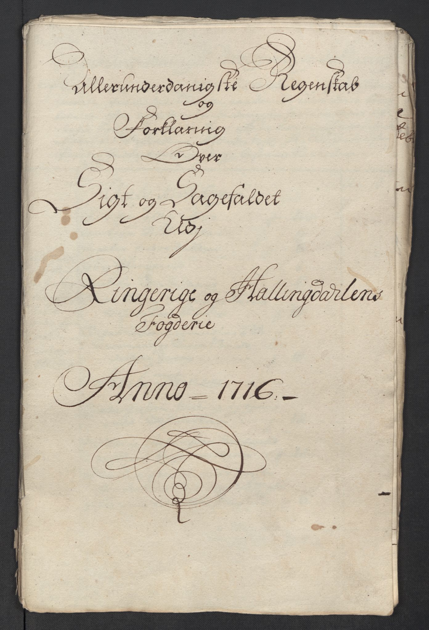 Rentekammeret inntil 1814, Reviderte regnskaper, Fogderegnskap, RA/EA-4092/R23/L1474: Fogderegnskap Ringerike og Hallingdal, 1716, s. 83