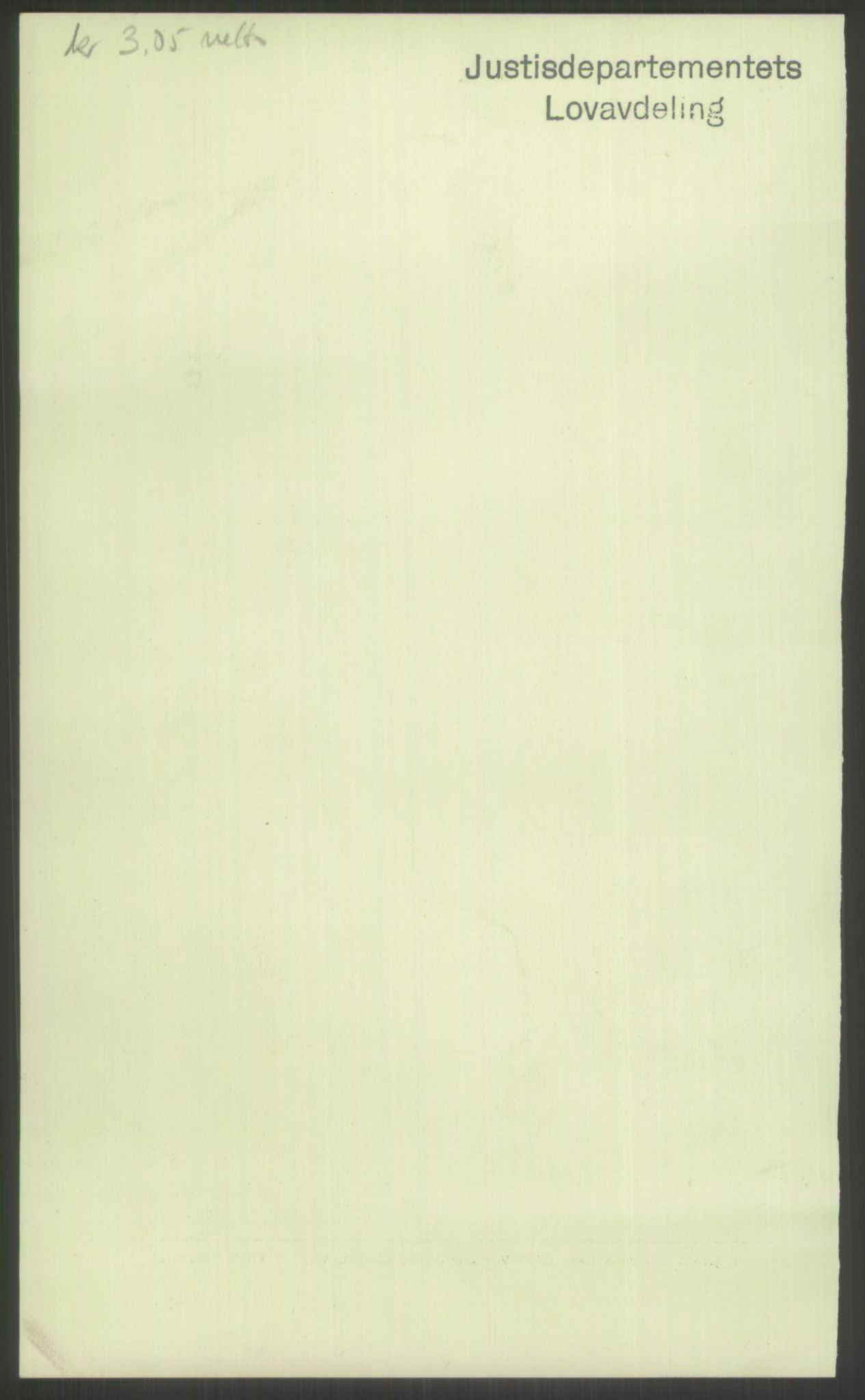 Justisdepartementet, Lovavdelingen, AV/RA-S-3212/D/De/L0029/0001: Straffeloven / Straffelovens revisjon: 5 - Ot. prp. nr.  41 - 1945: Homoseksualiet. 3 mapper, 1956-1970, s. 116
