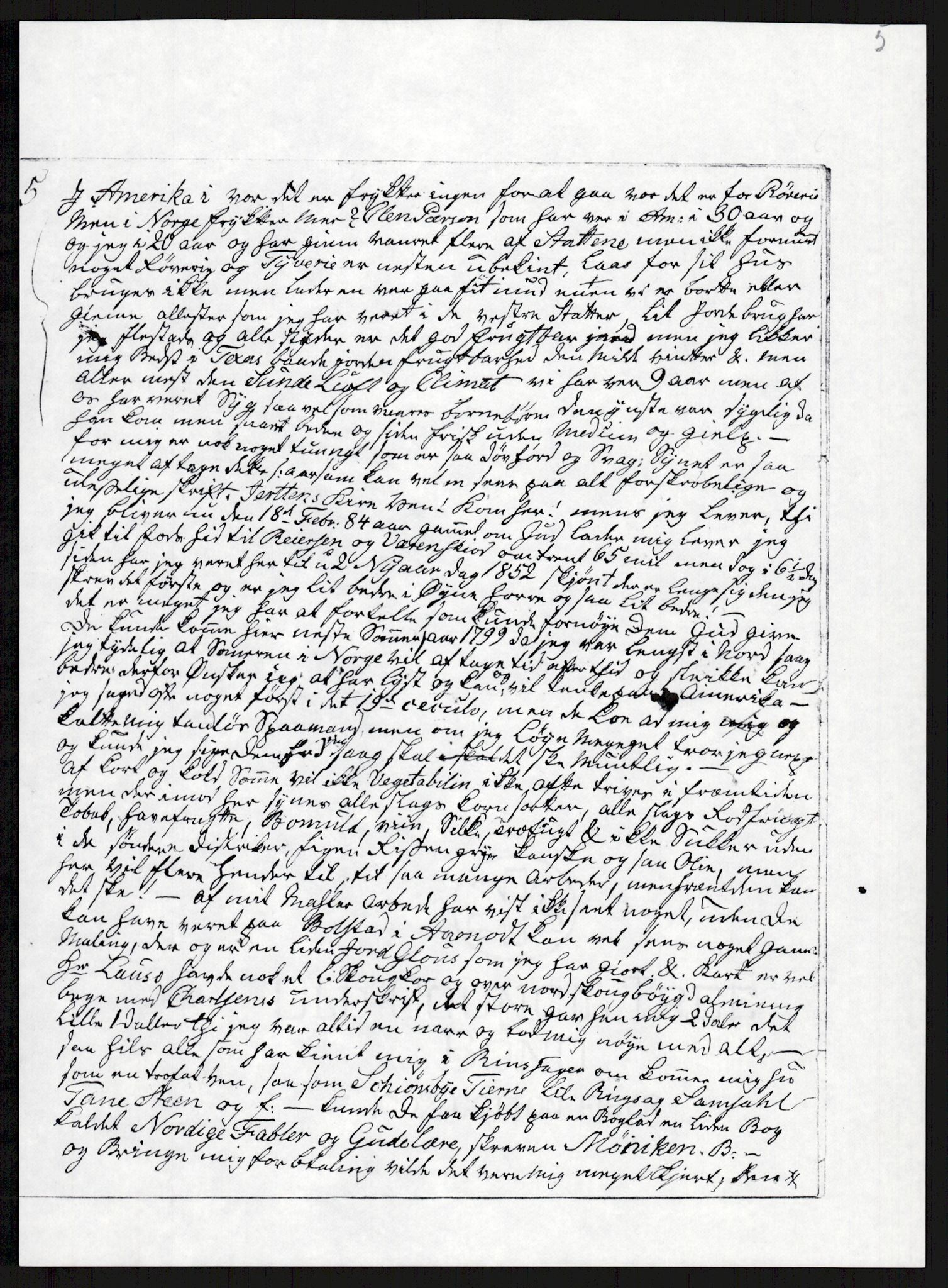 Samlinger til kildeutgivelse, Amerikabrevene, AV/RA-EA-4057/F/L0007: Innlån fra Hedmark: Berg - Furusetbrevene, 1838-1914, s. 259