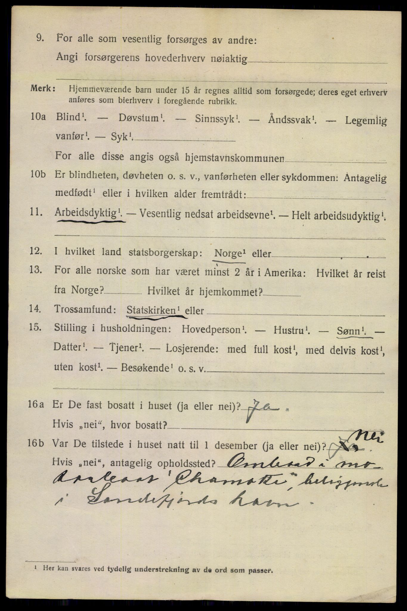 SAKO, Folketelling 1920 for 0805 Porsgrunn kjøpstad, 1920, s. 7114