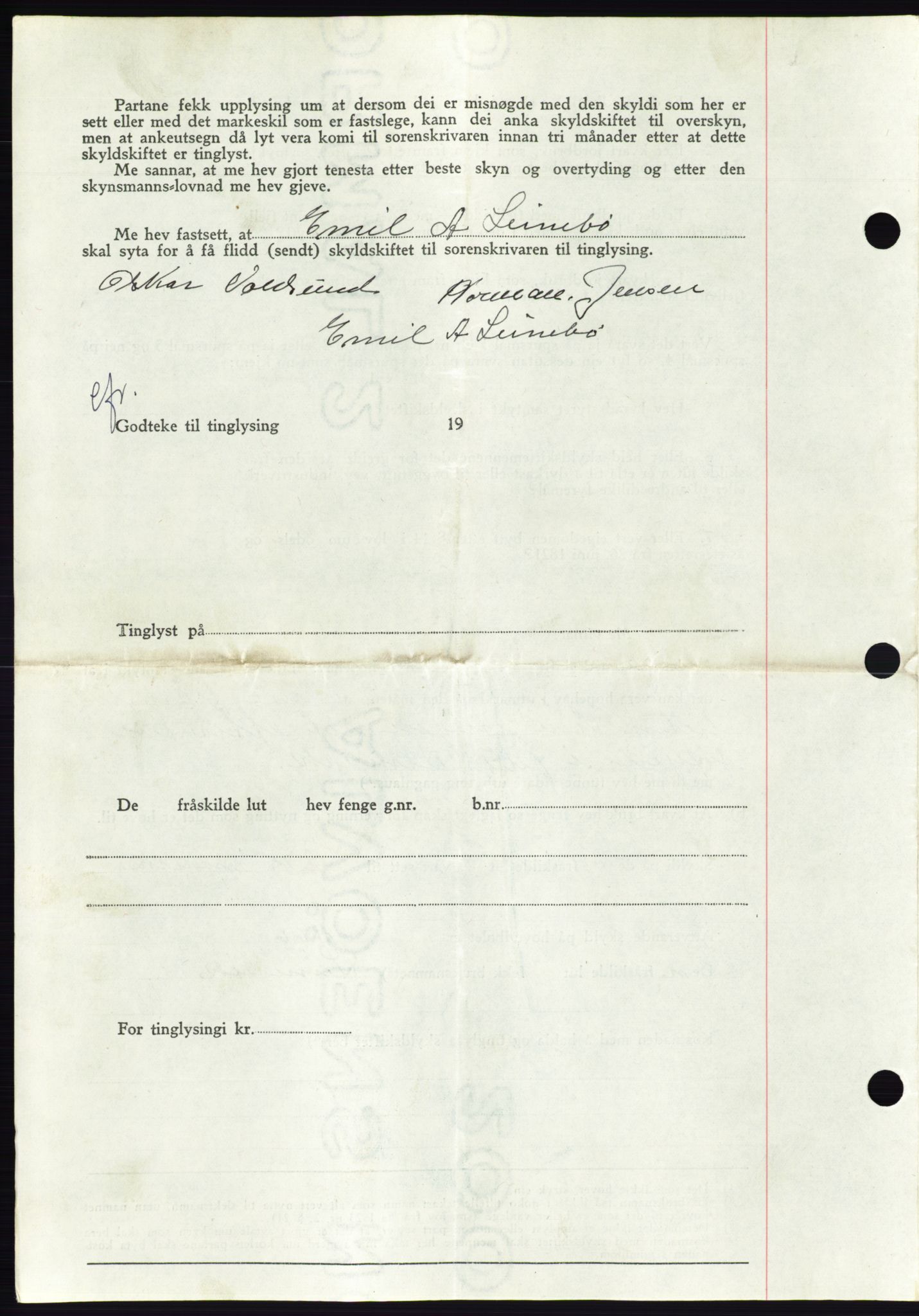 Søre Sunnmøre sorenskriveri, AV/SAT-A-4122/1/2/2C/L0078: Pantebok nr. 4A, 1946-1946, Dagboknr: 558/1946